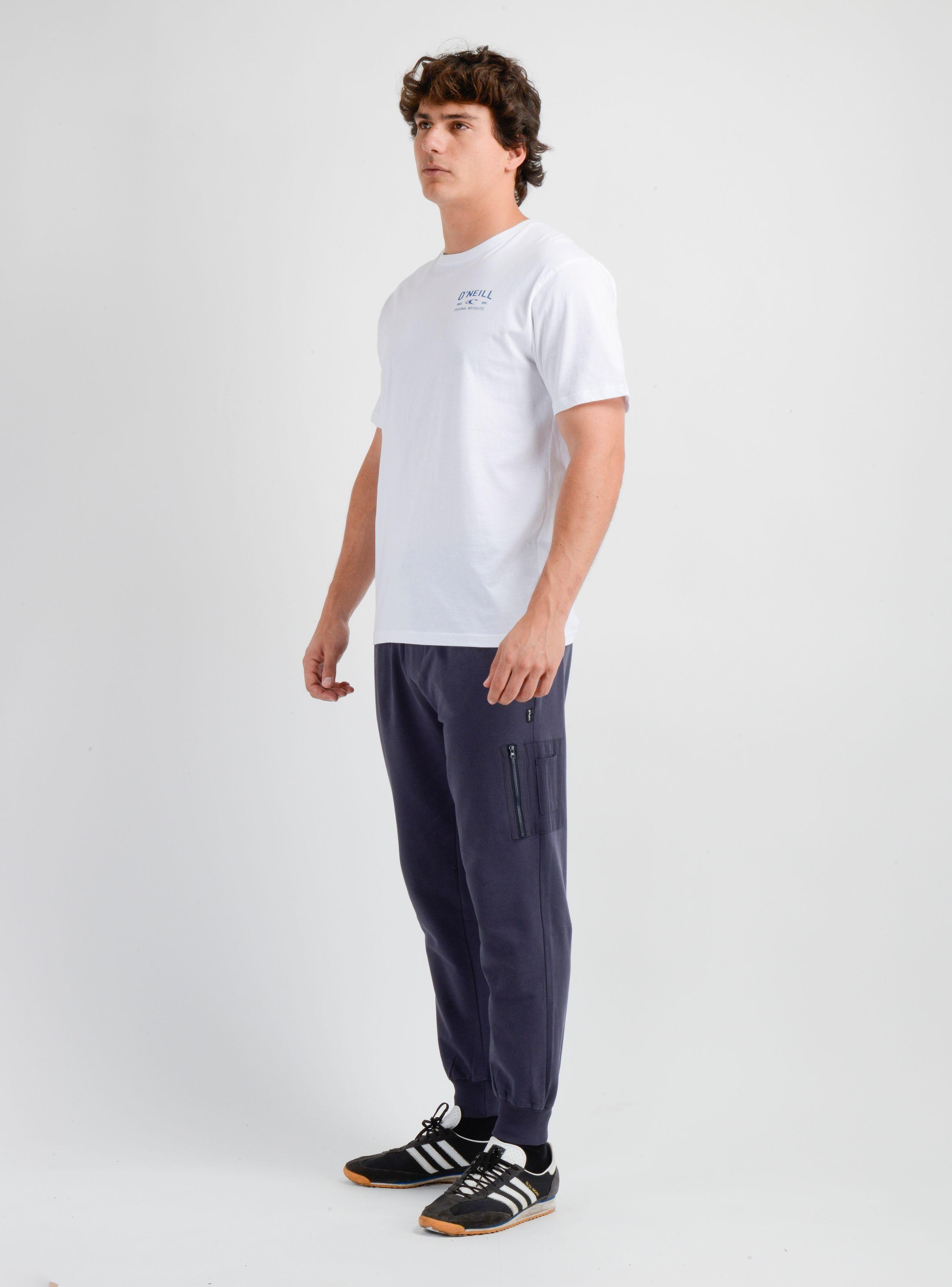 PANTALON BUZO TRANSFER  AZUL OSCURO-2