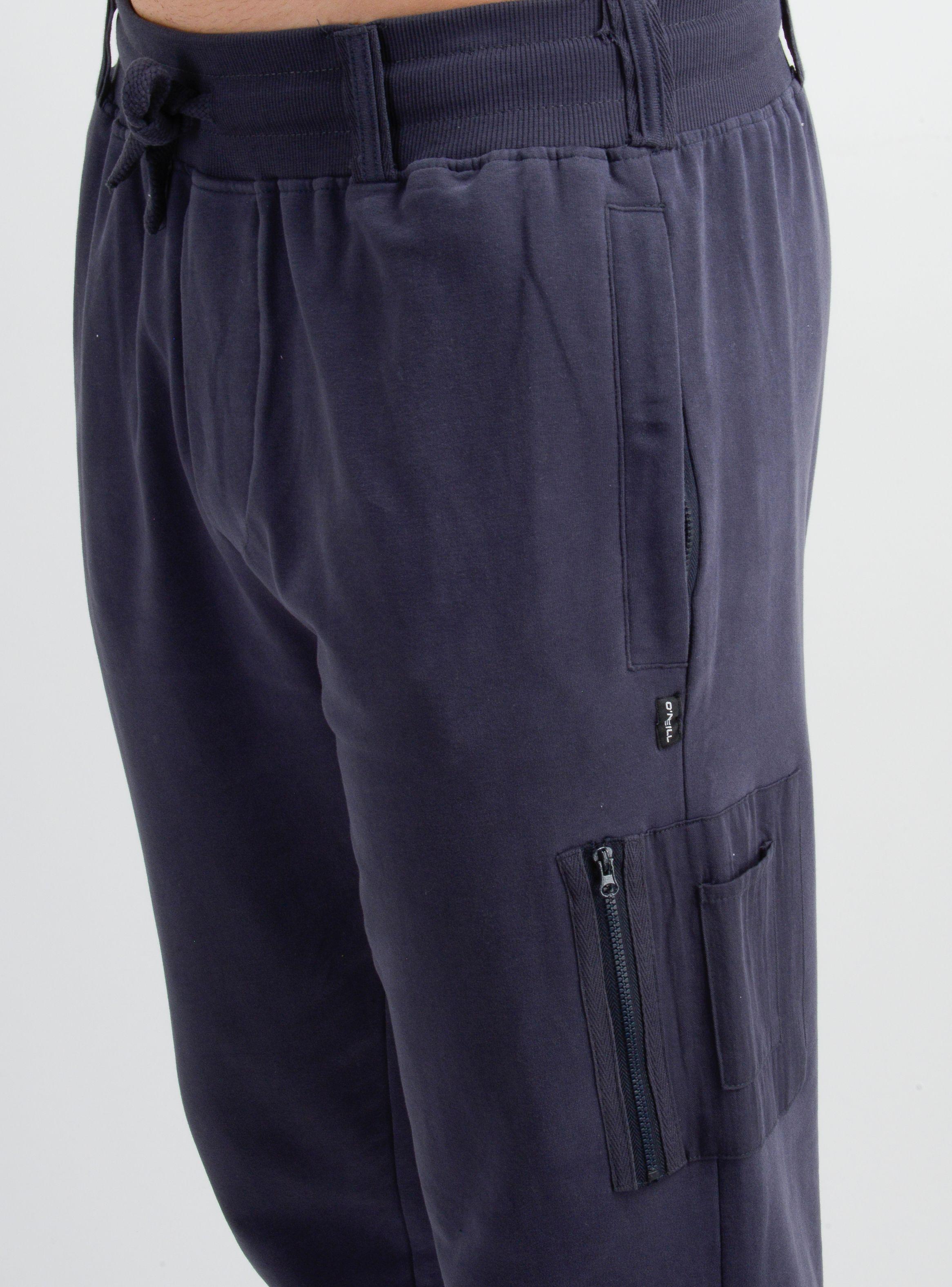 PANTALON BUZO TRANSFER  AZUL OSCURO-4