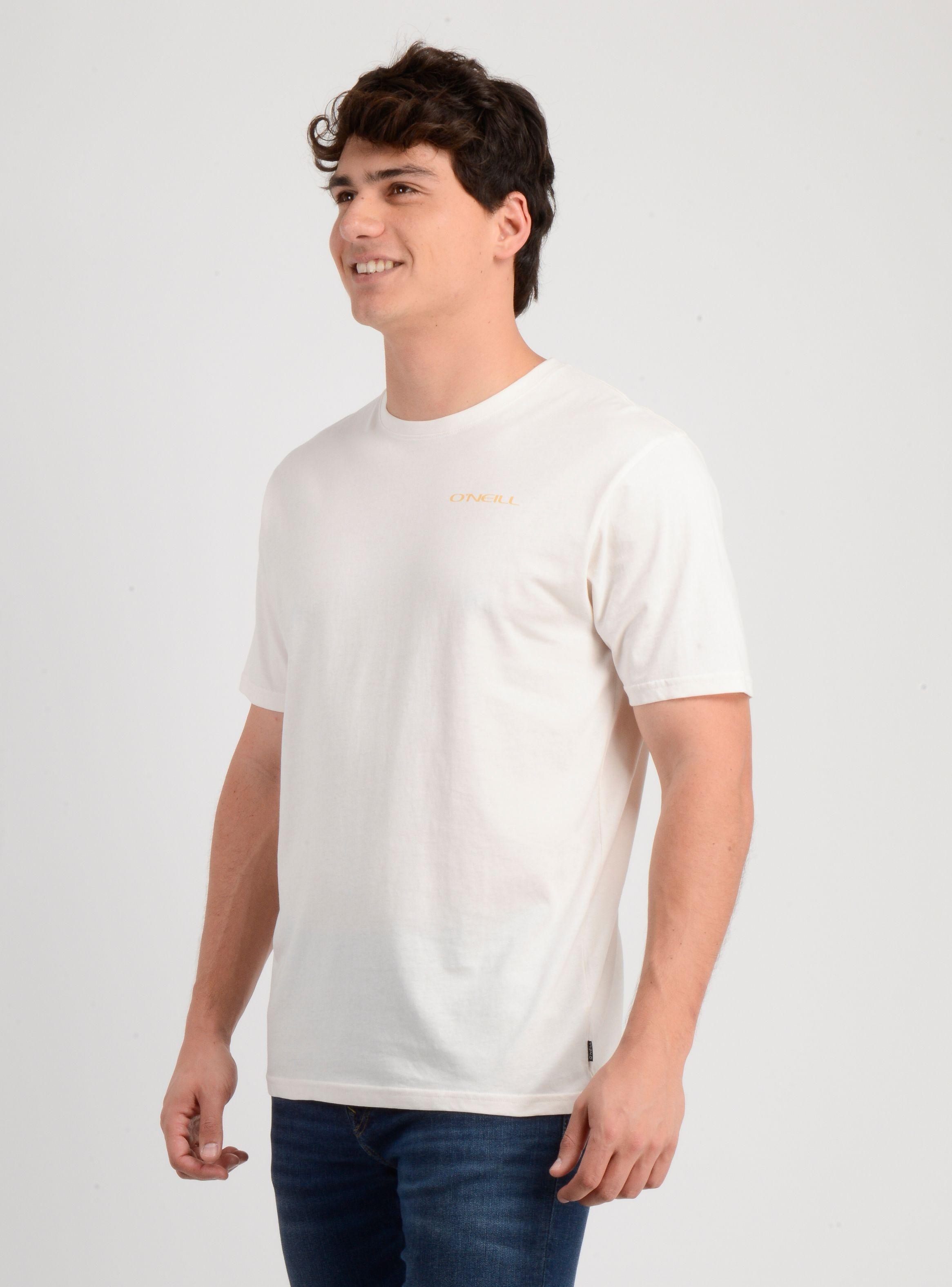 POLERA MANGA CORTA GLASSY DAYS BEIGE CLARO-2