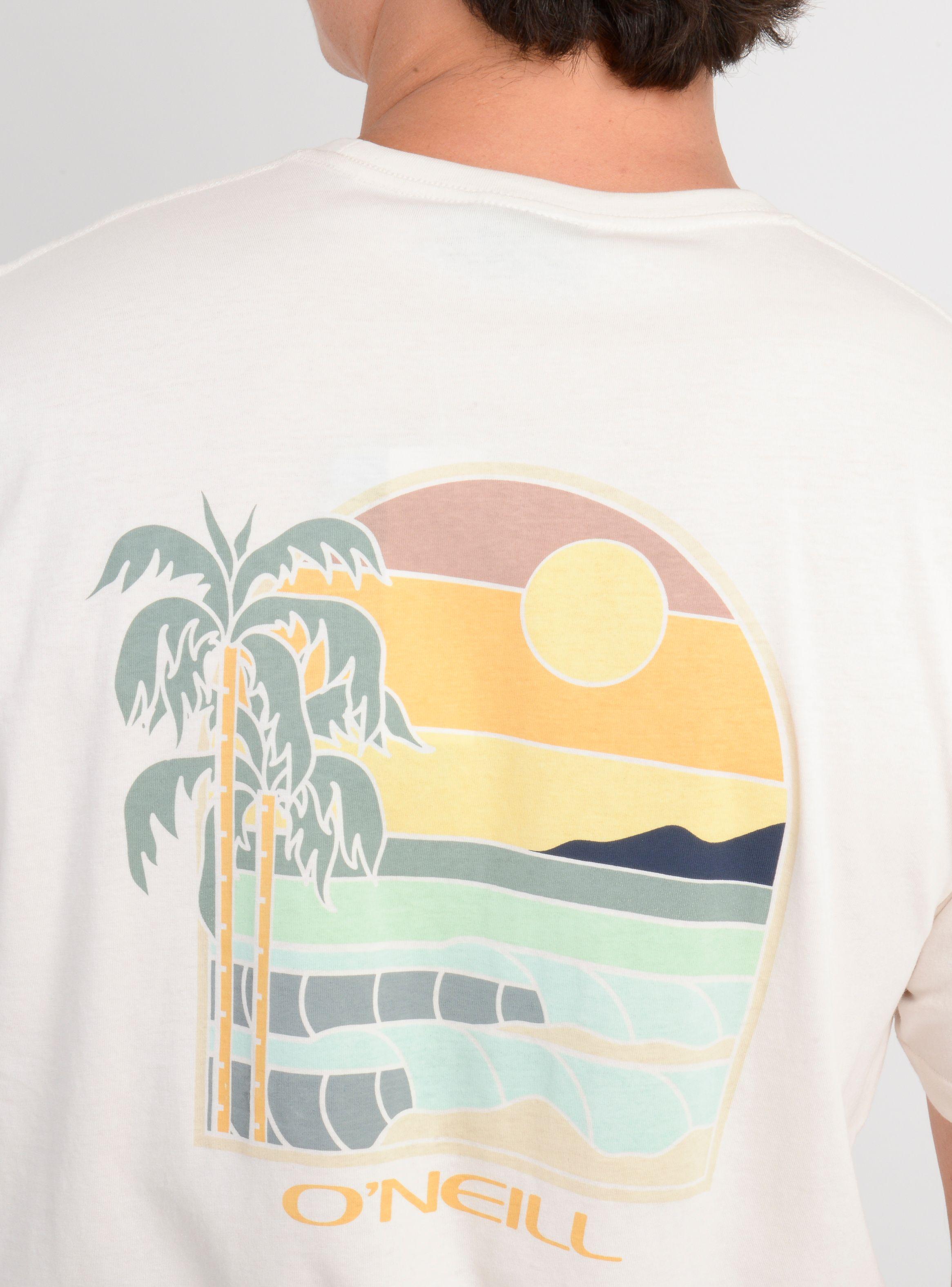 POLERA MANGA CORTA GLASSY DAYS BEIGE CLARO-5