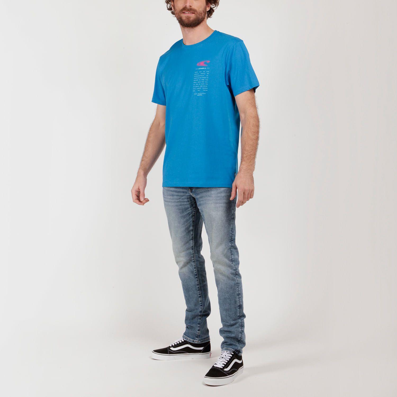 POLERA MC -  V23HO065015 AZUL-3