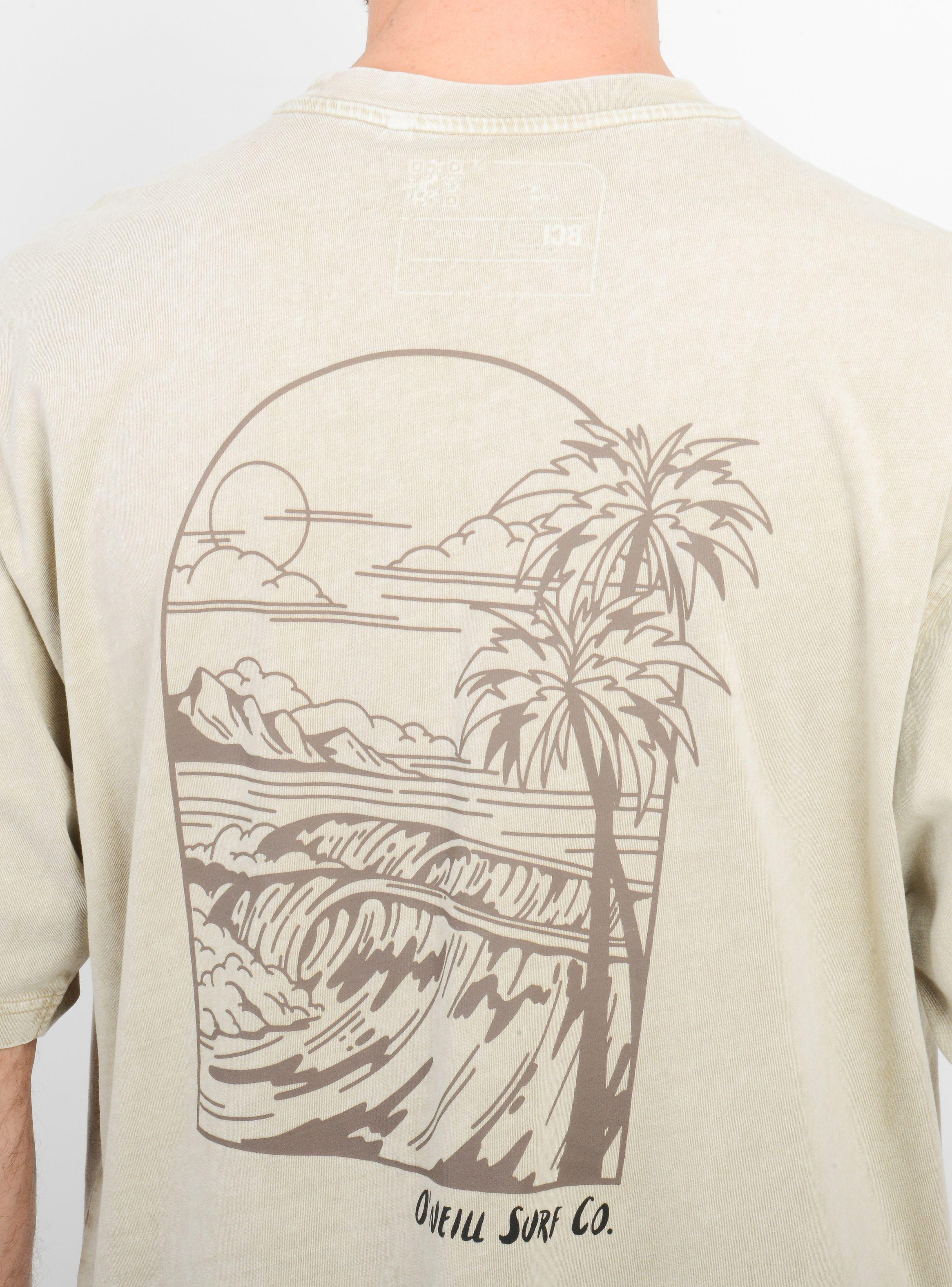 POLERA MANGA CORTA VISTA  BEIGE OSCURO-5