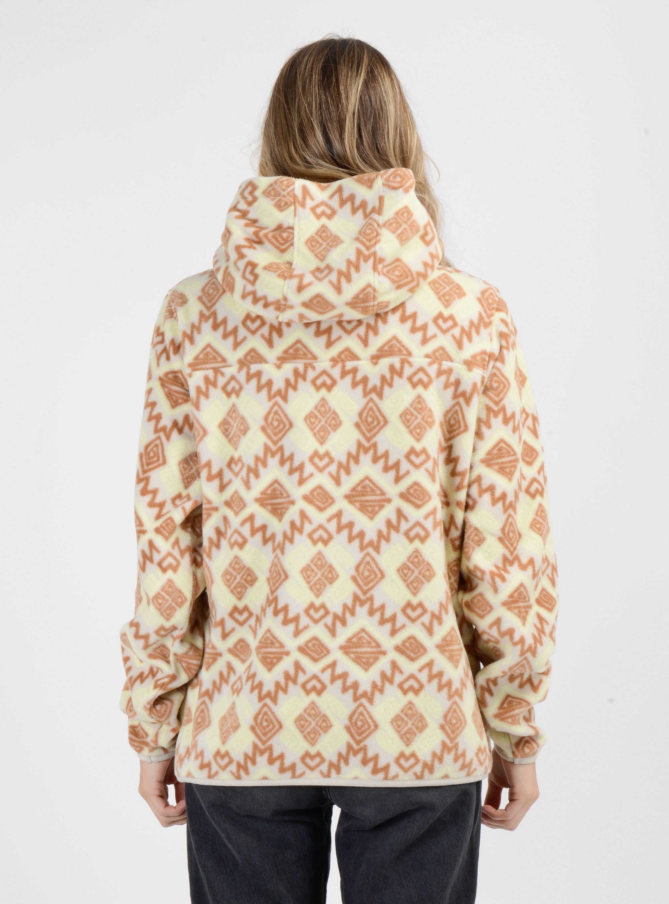 POLERON POLAR RETRO IKAT  BEIGE-1