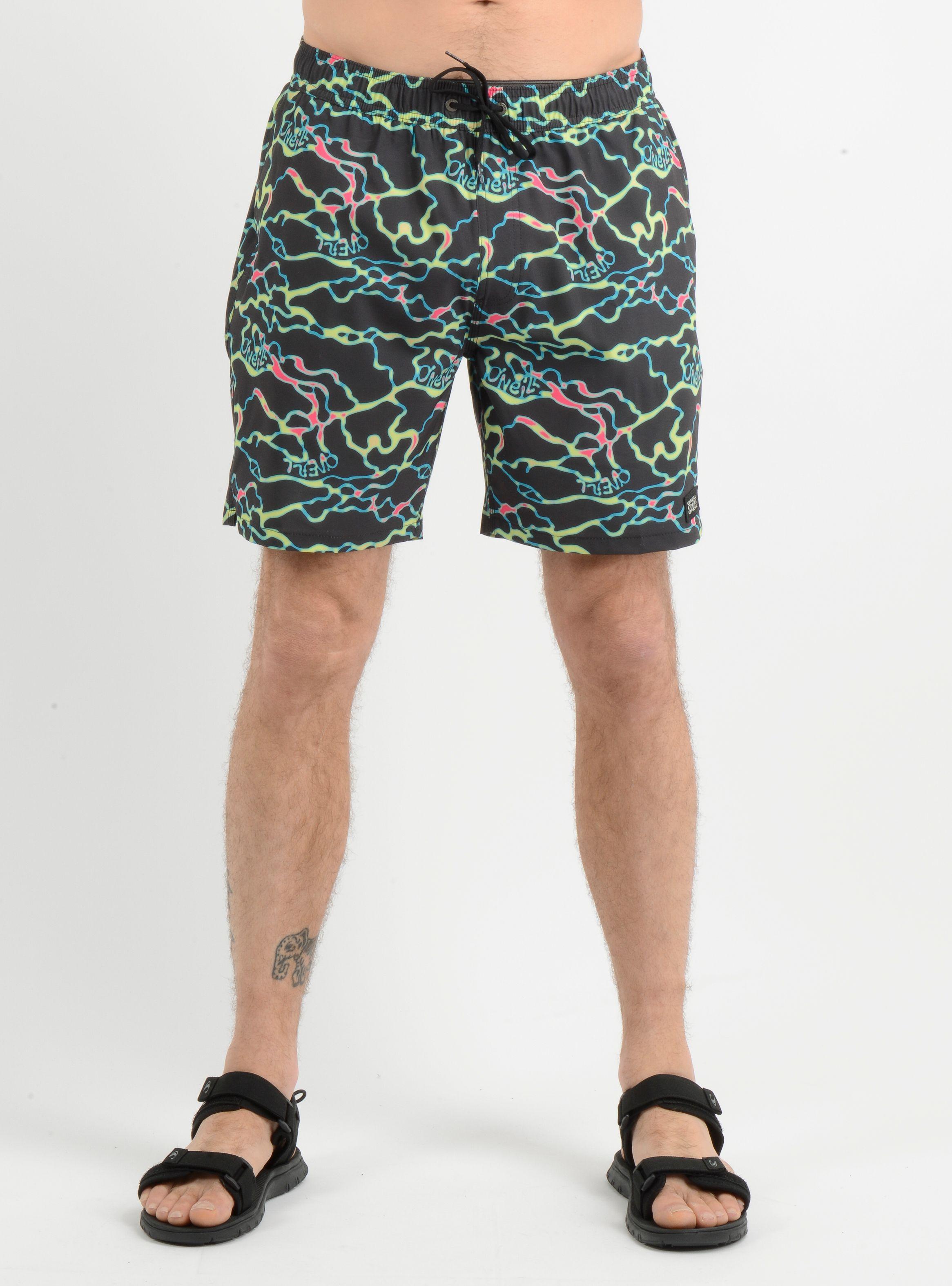 BOARDSHORT CALI CRAZY VOLLEY  NEGRO-0