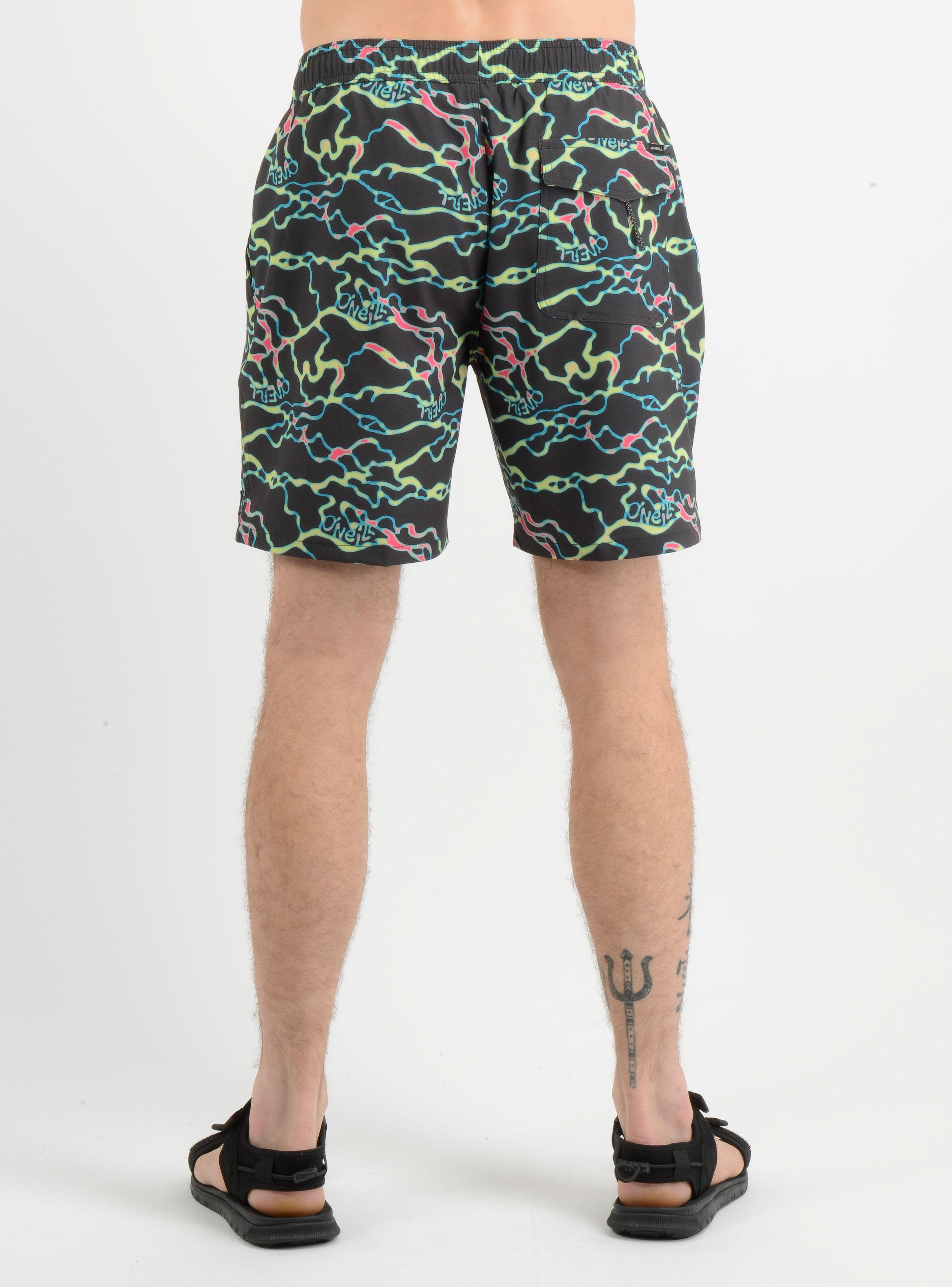 BOARDSHORT CALI CRAZY VOLLEY  NEGRO-1