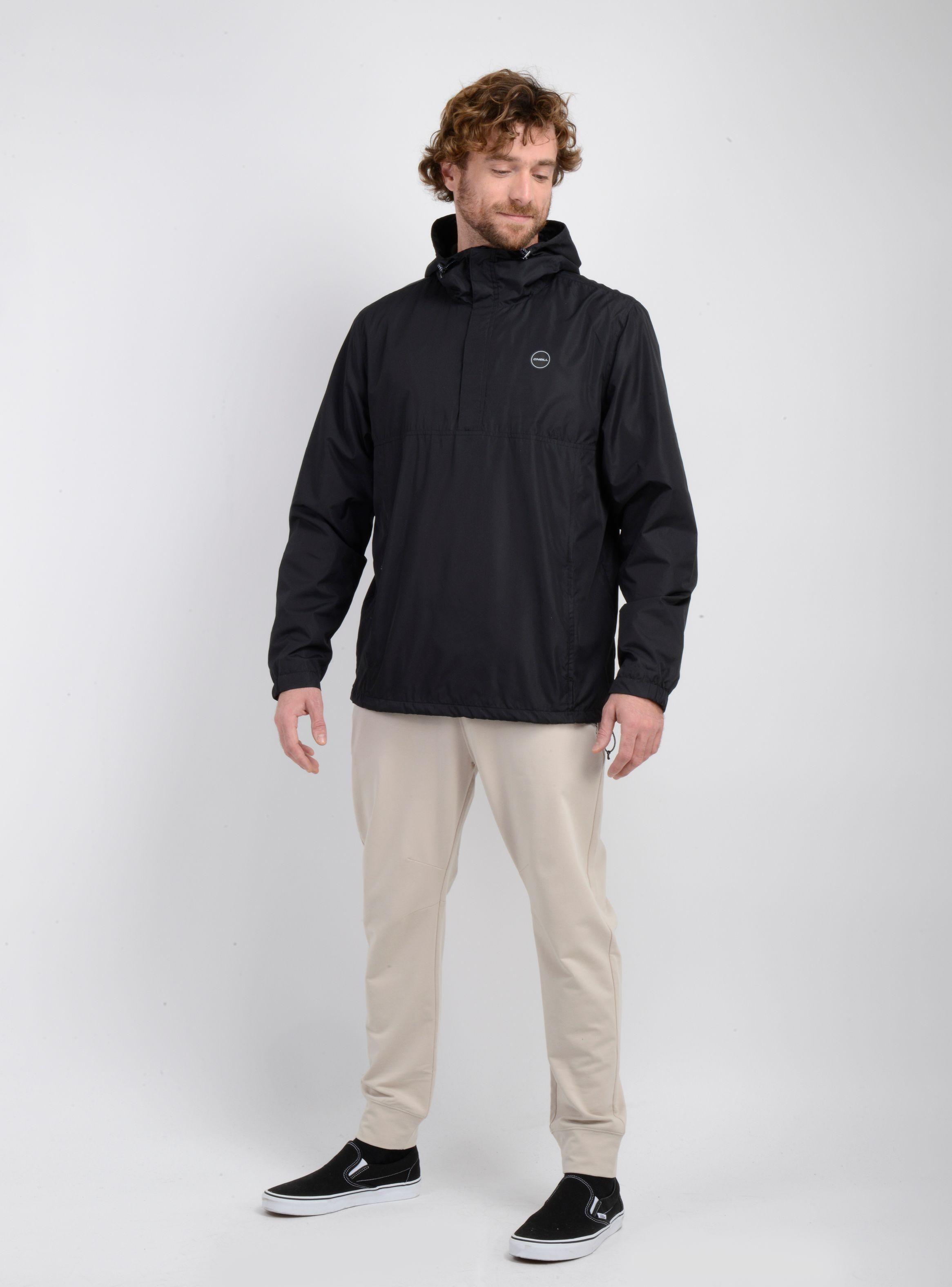 CORTAVIENTO NOMADIC ANORAK NEGRO-2