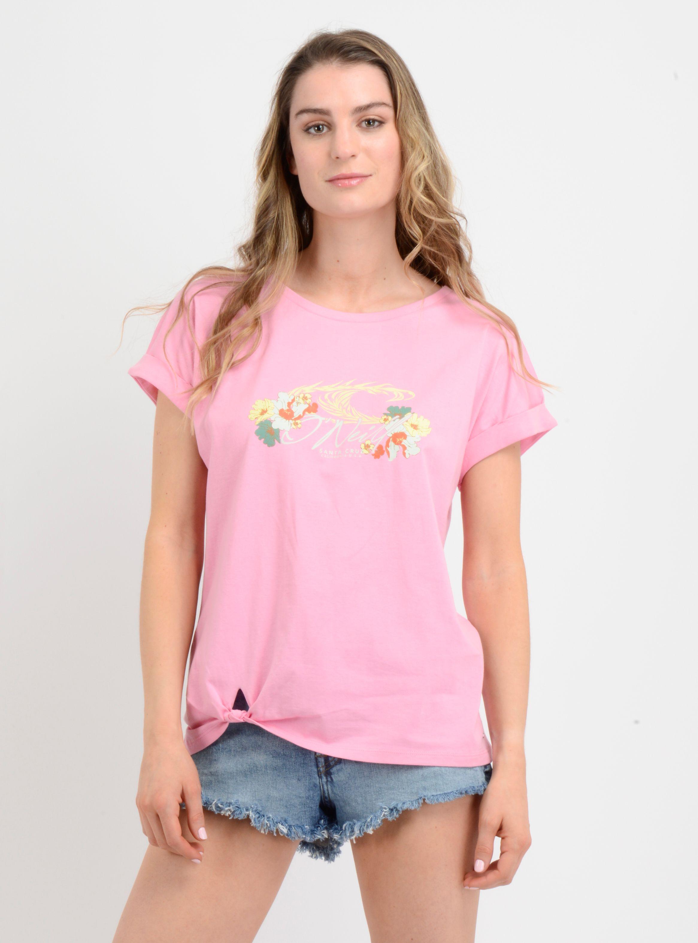 POLERA MANGA CORTA LUANA  ROSADO MEDIO-0
