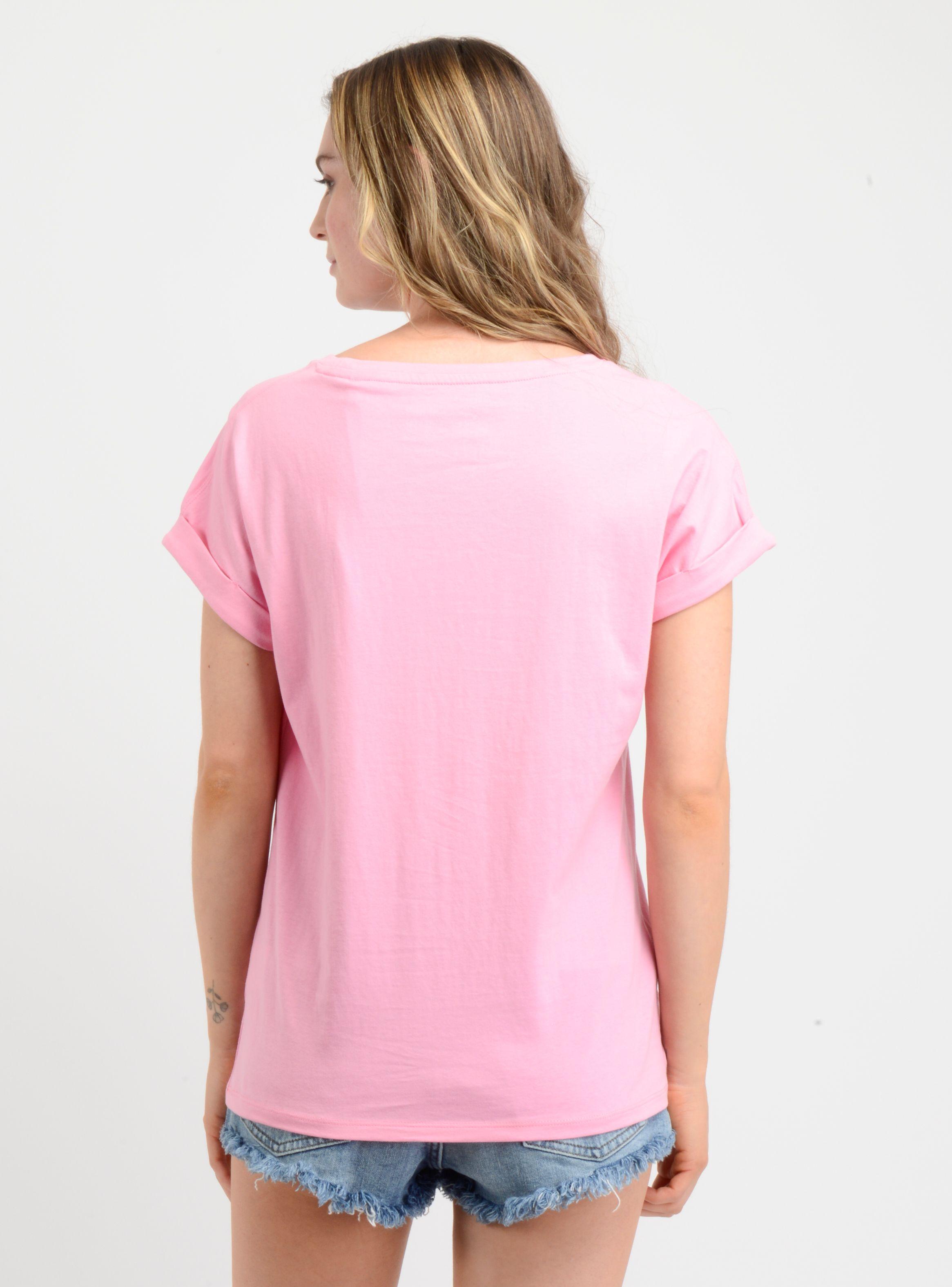 POLERA MANGA CORTA LUANA  ROSADO MEDIO-2
