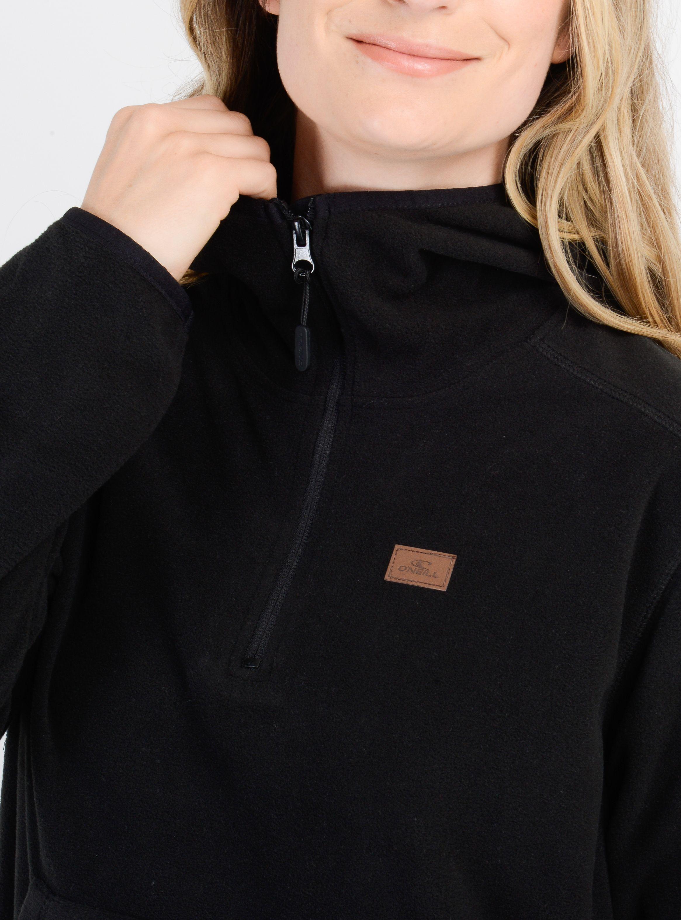 POLERON MICROPOLAR ASPEN HOODIE NEGRO-4