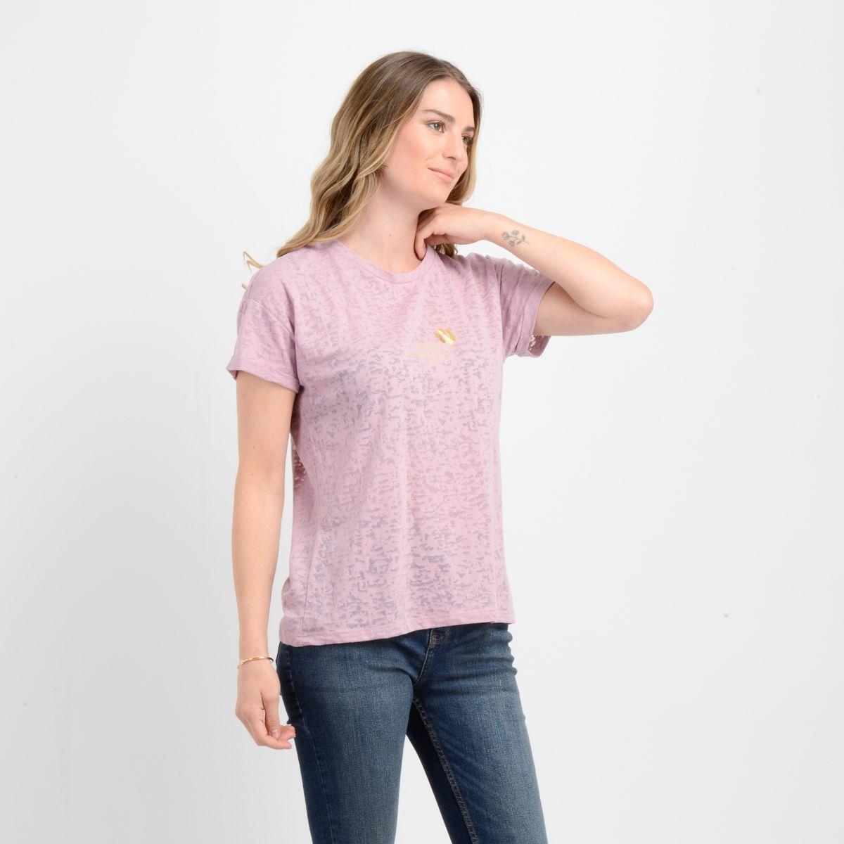 POLERA MANGA CORTA DITSY  ROSADO-3
