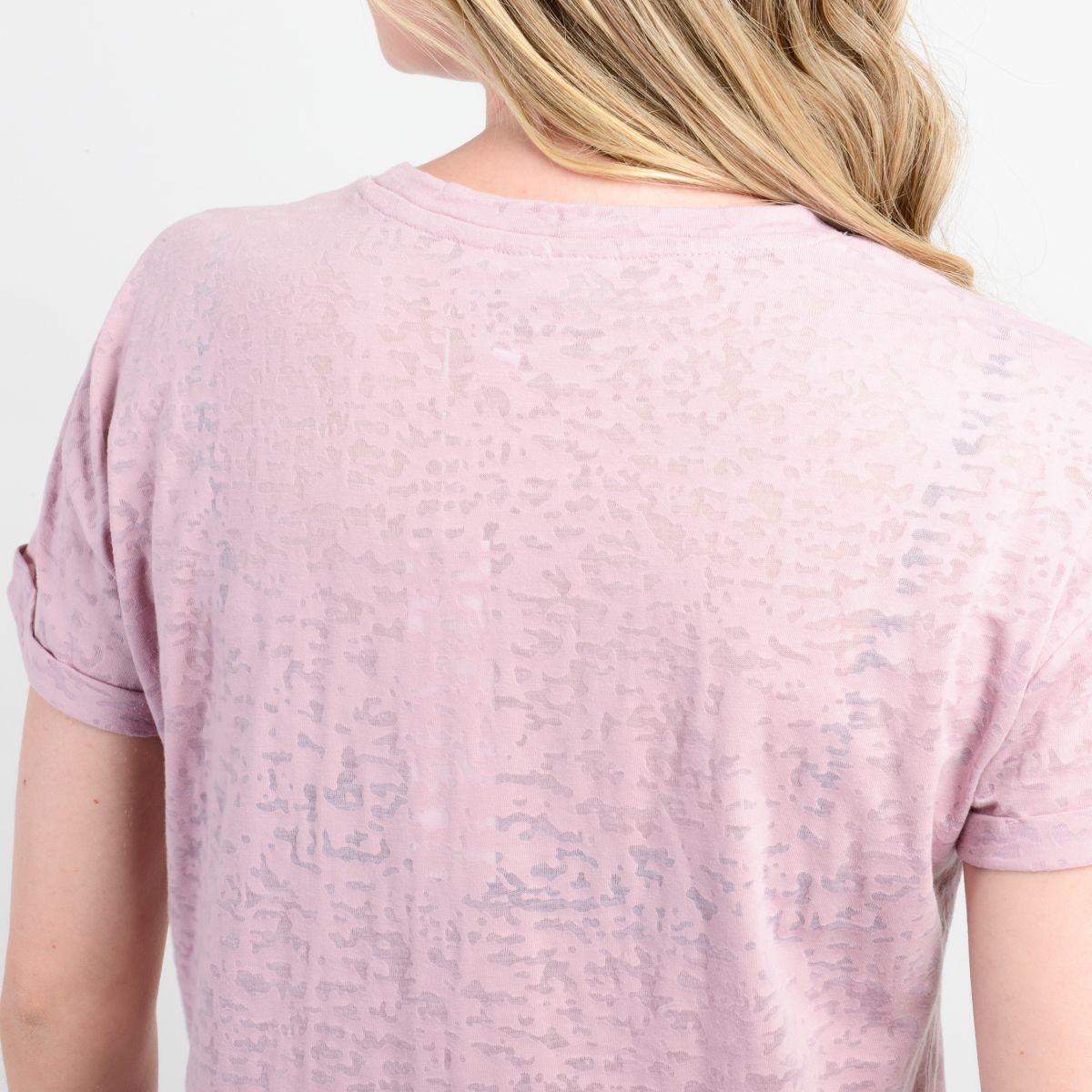 POLERA MANGA CORTA DITSY  ROSADO-5