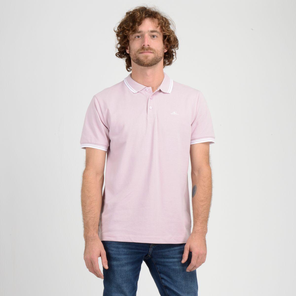 POLERA MANGA CORTA URBAN ROSADO CLARO-0