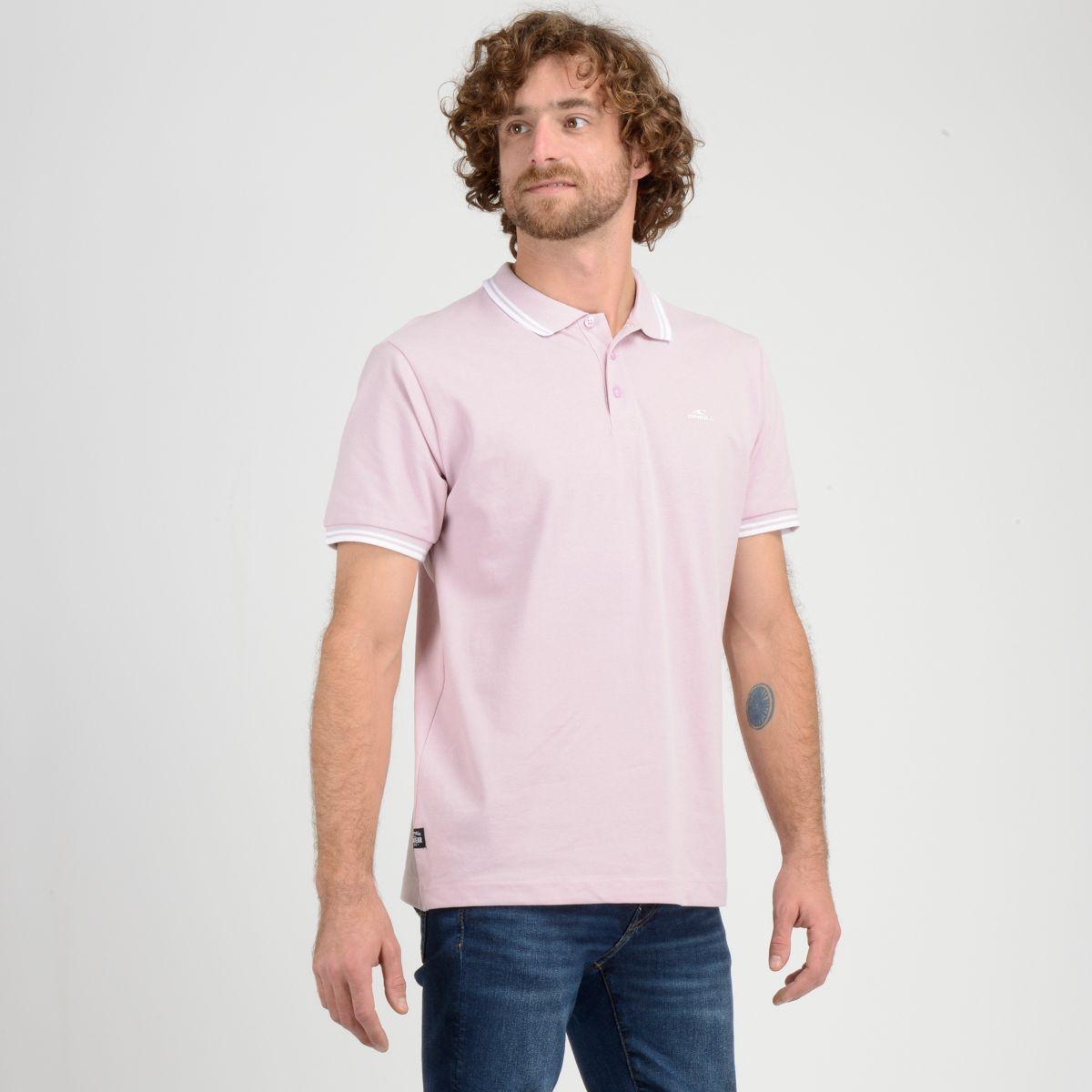 POLERA MANGA CORTA URBAN ROSADO CLARO-1