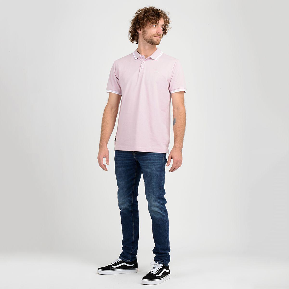 POLERA MANGA CORTA URBAN ROSADO CLARO-3