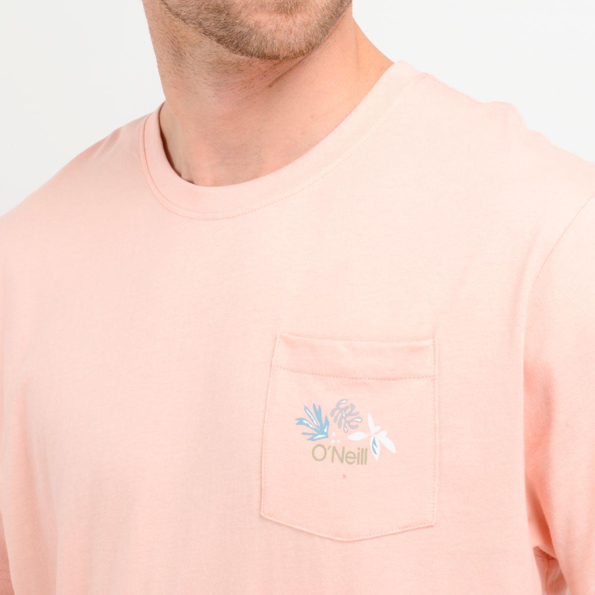 POLERA MANGA CORTA OG FLOWER  NARANJO-4