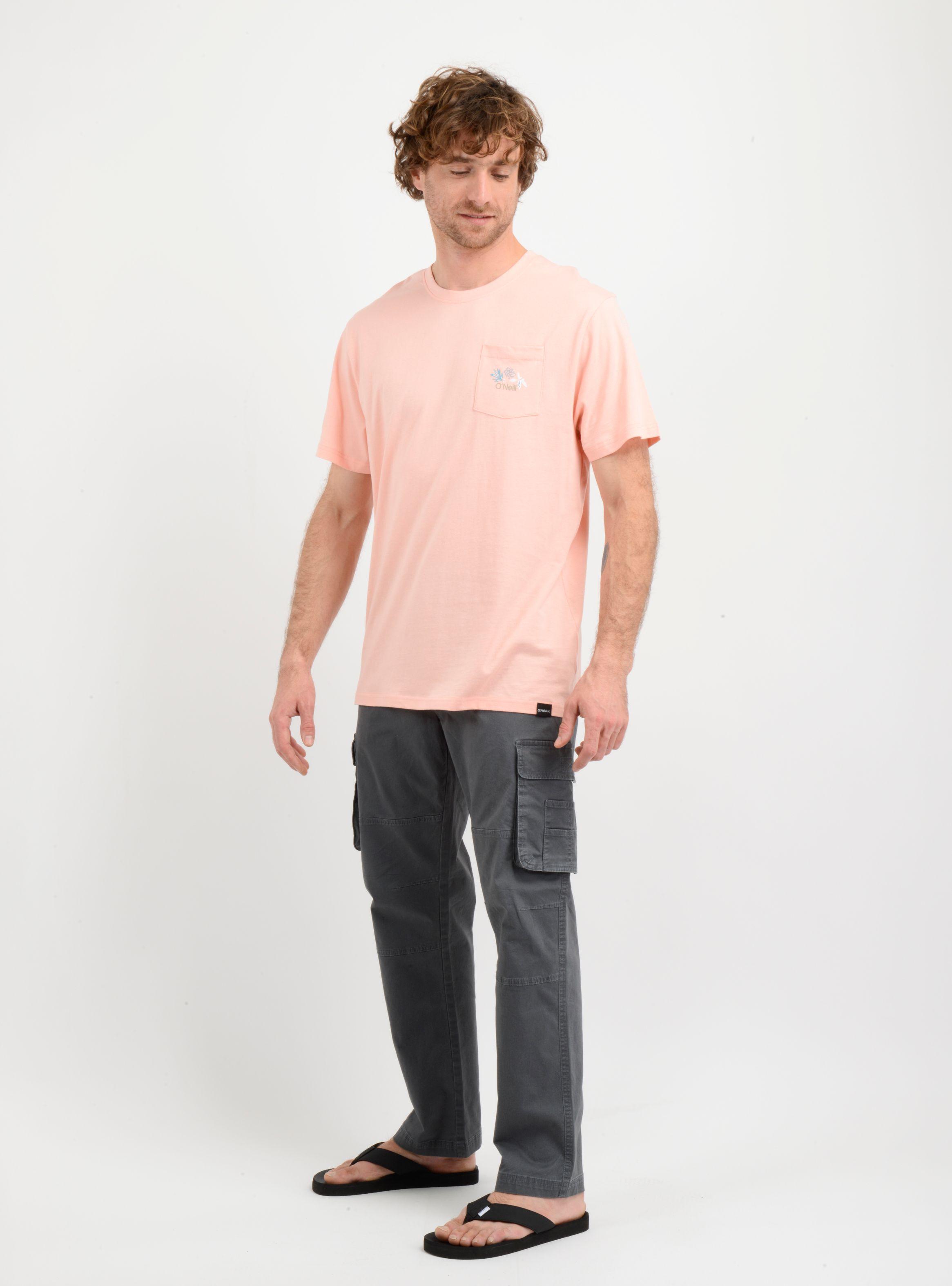 POLERA MANGA CORTA OG FLOWER  NARANJO-1