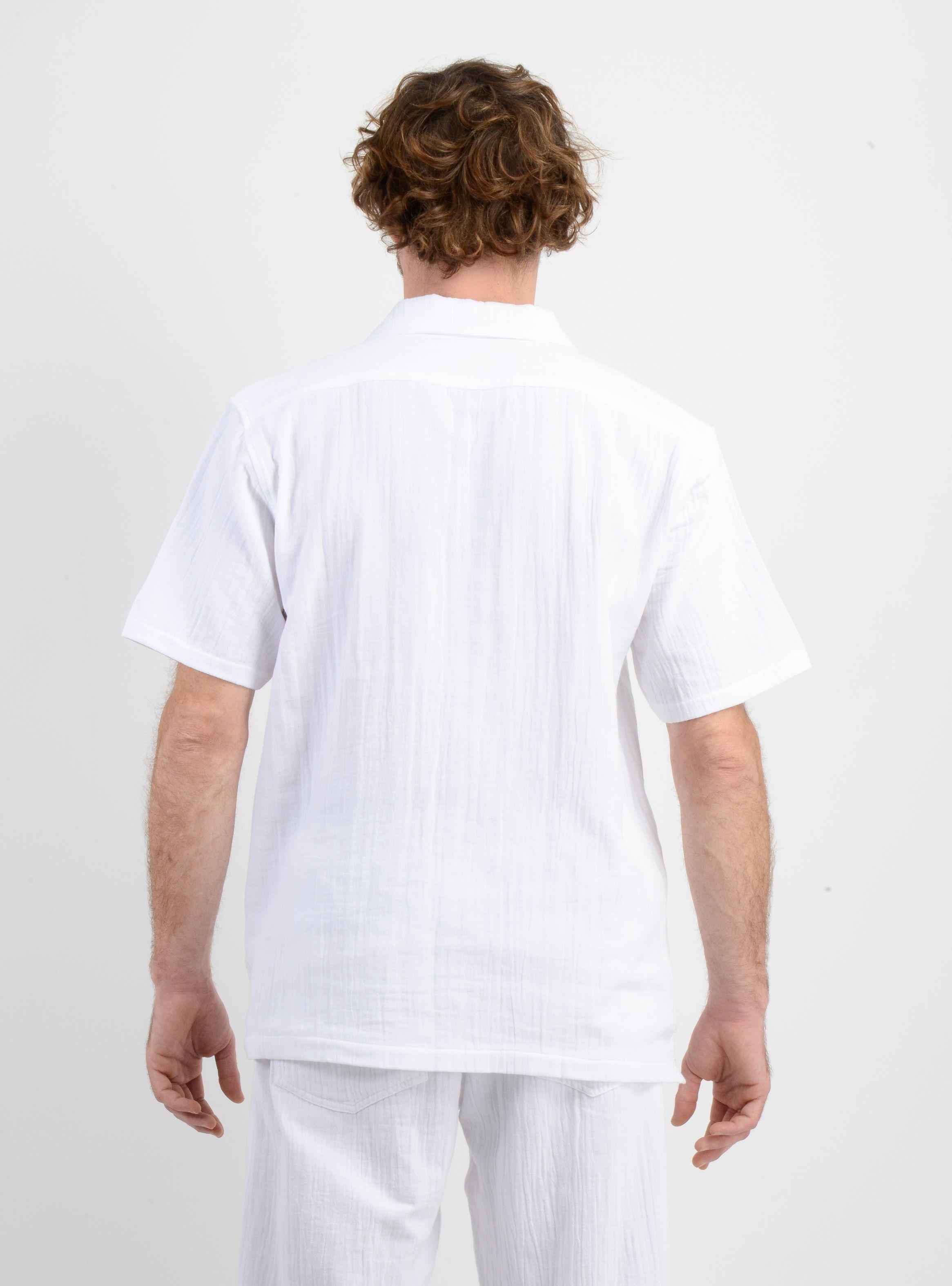 CAMISA MANGA CORTA SUNSET BLANCO-1