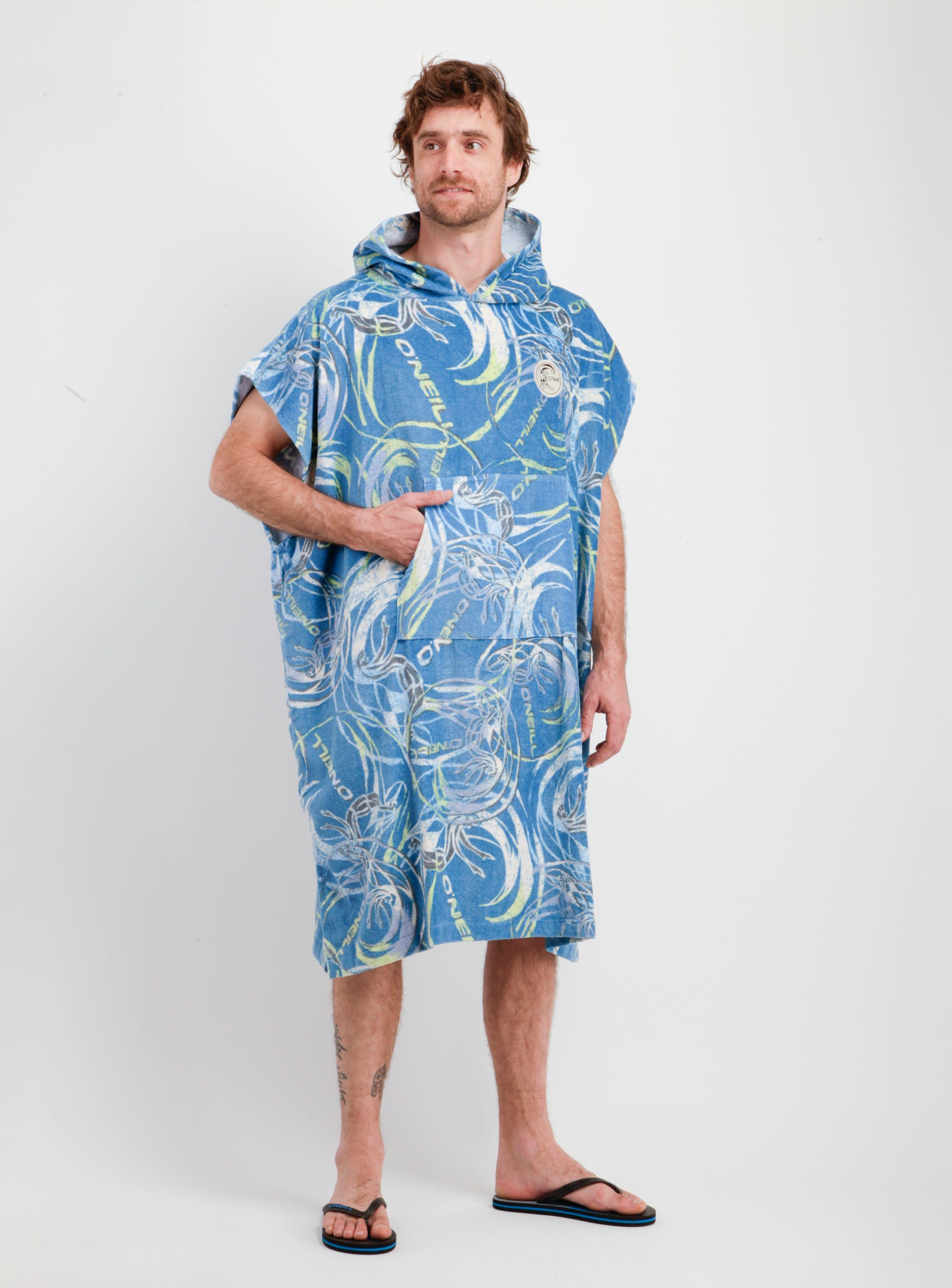 PONCHO TOALLA O'RIGINALS SEAS AZUL-3