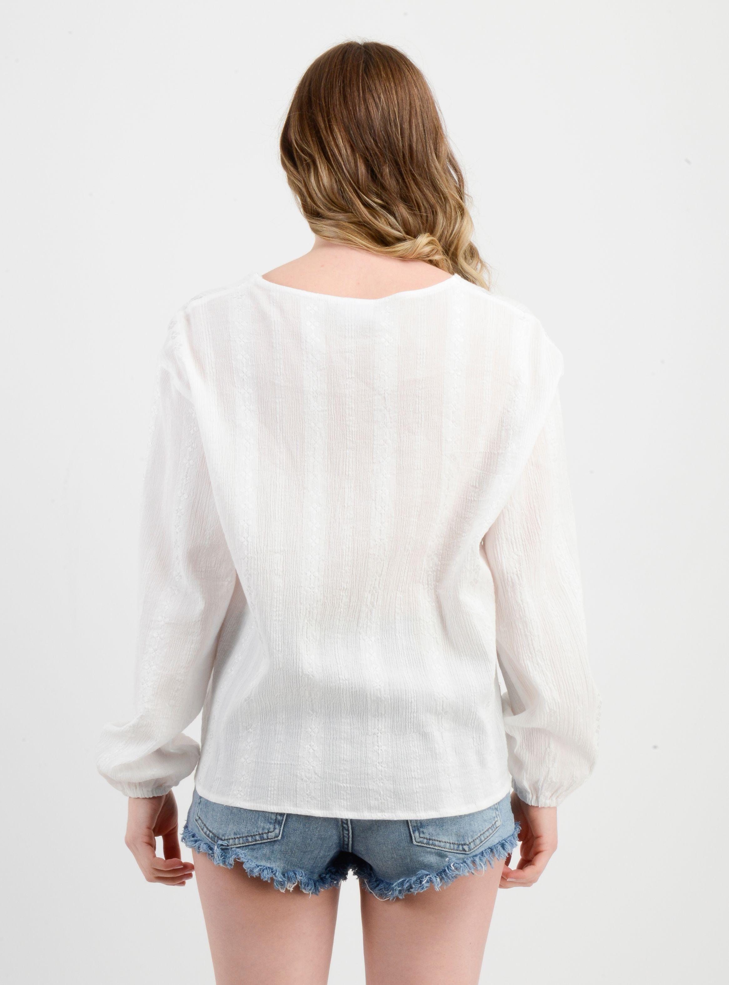 BLUSA MANGA LARGA MARY BLANCO-1
