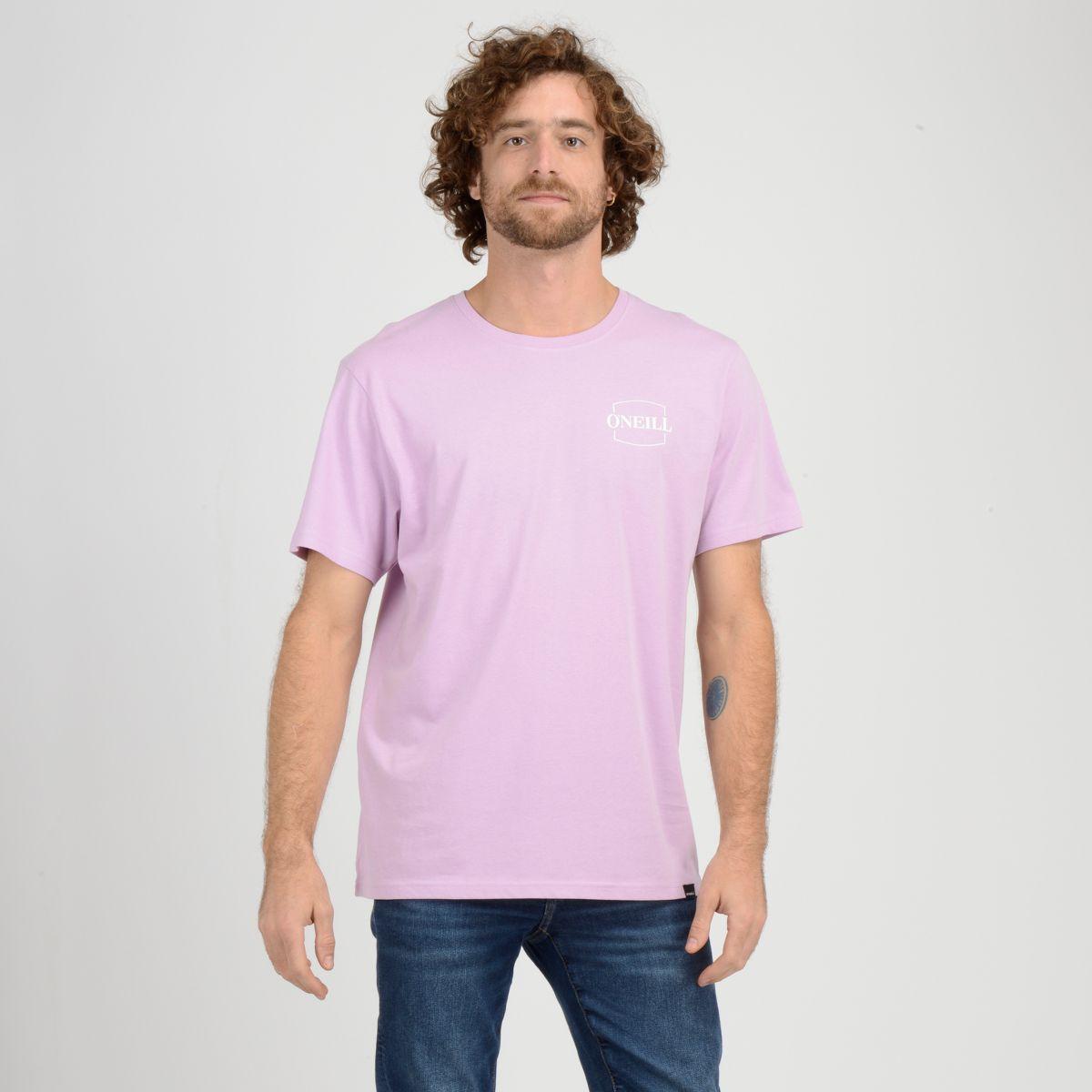 POLERA MANGA CORTA LAKE  MORADO CLARO-0