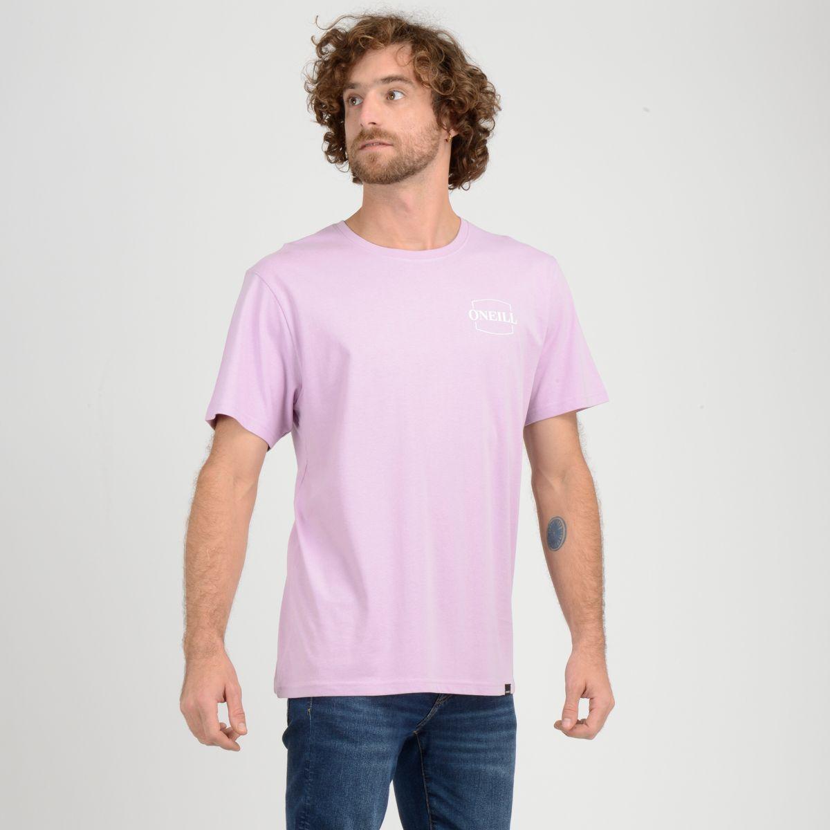 POLERA MANGA CORTA LAKE  MORADO CLARO-1
