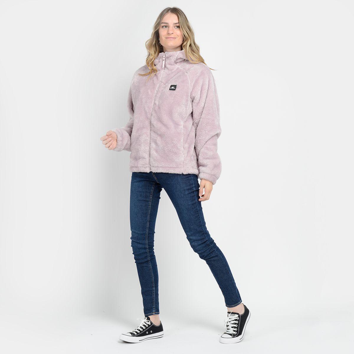 POLERON CHIPORRO FULL ZIPPER - I23MU073004 MORADO CLARO-3