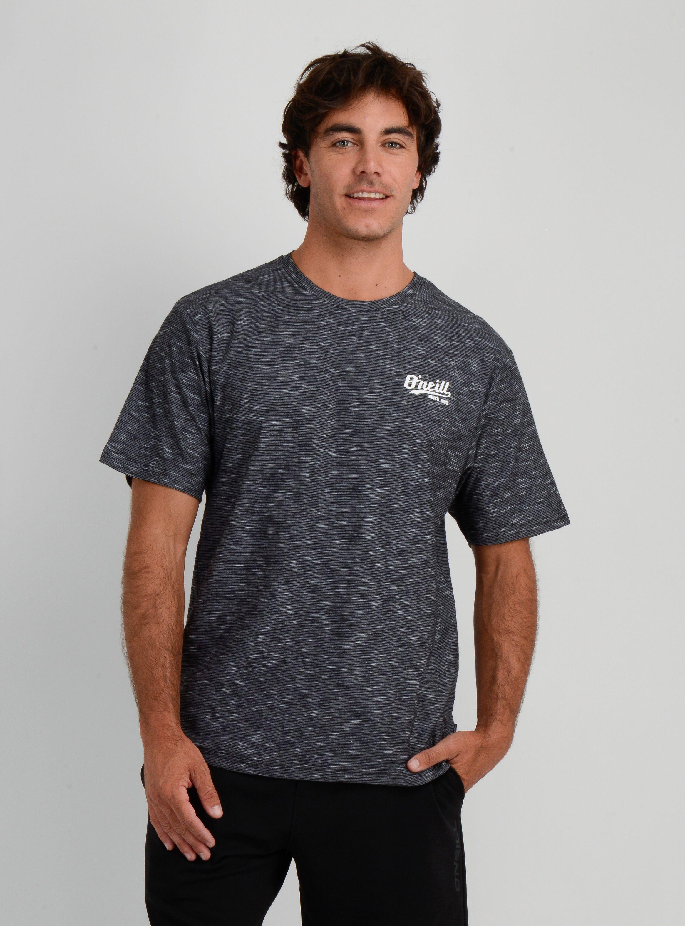POLERA MANGA CORTA QUIVER II NEGRO-0