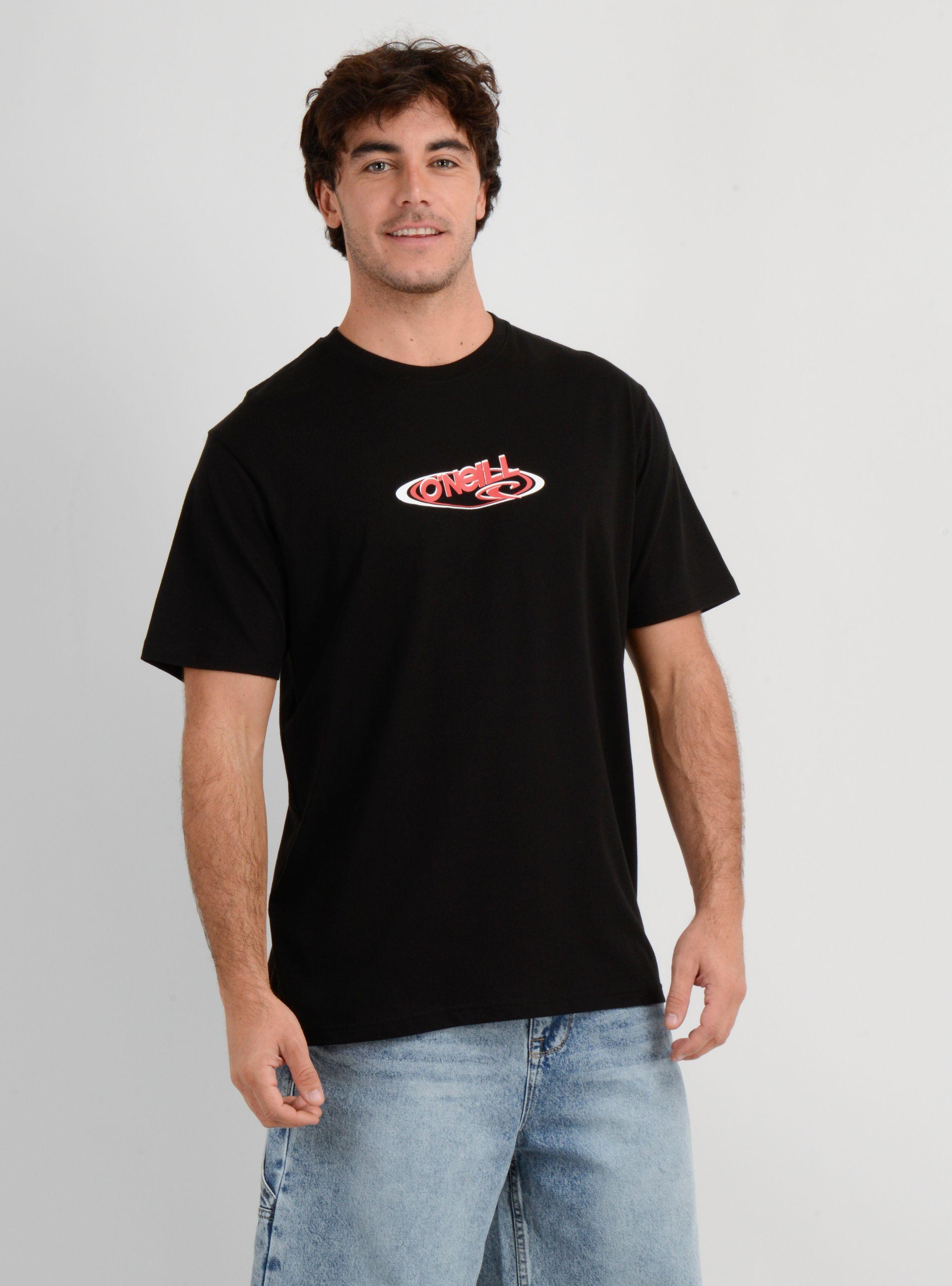 POLERA MANGA CORTA BOARD 90'S NEGRO-3