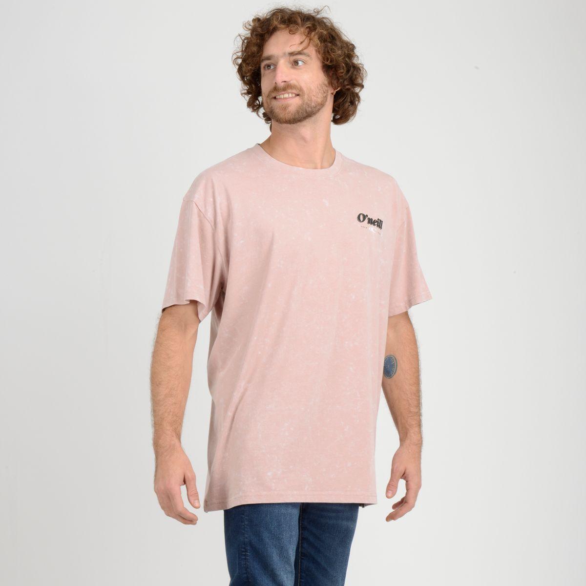 POLERA MANGA CORTA SURF  ROSADO OSCURO-1