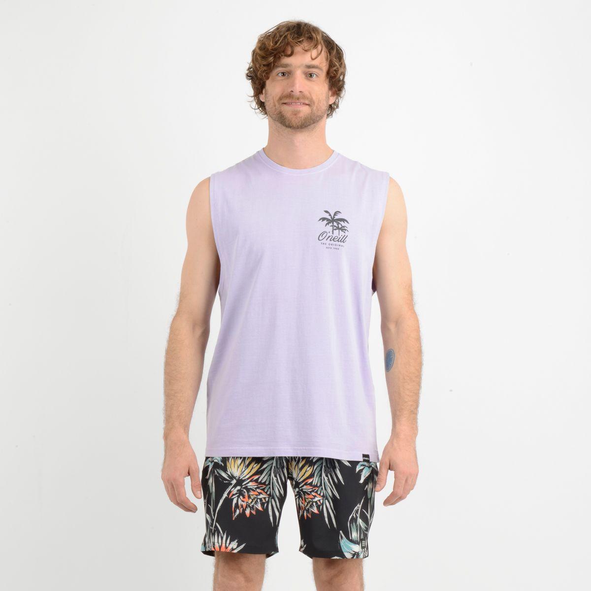 POLERA SIN MANGAS RESORT TANK  MORADO-0