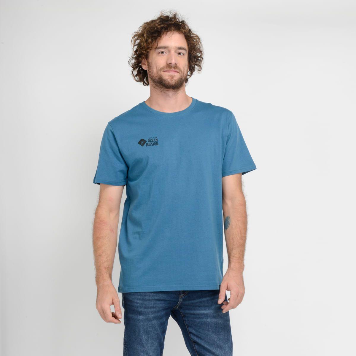 POLERA MANGA CORTA - I23HO065004 AZUL-0