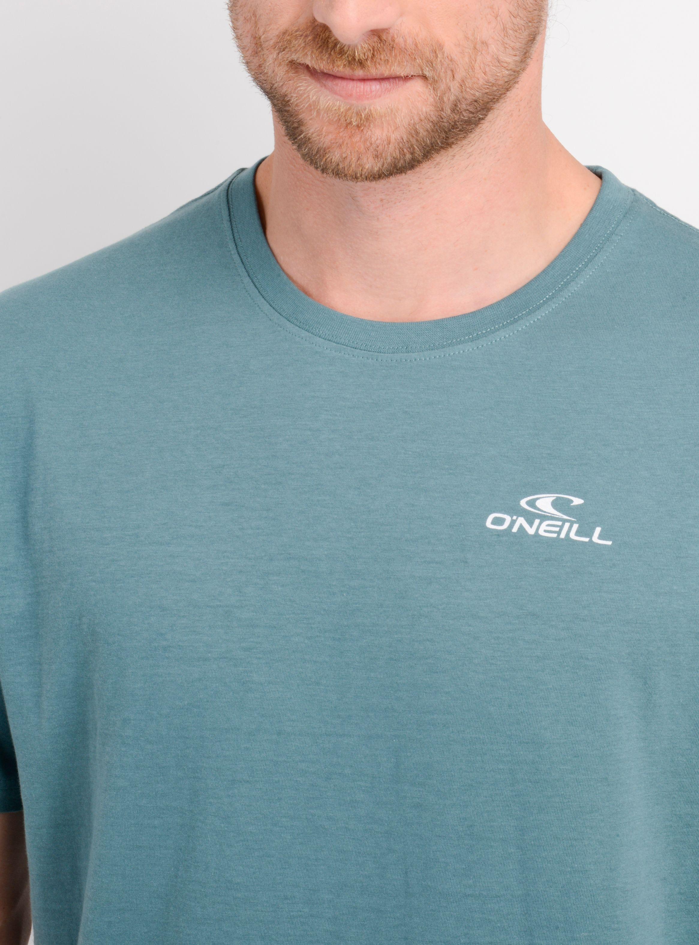 POLERA MANGA CORTA BLENDED VERDE OSCURO-4