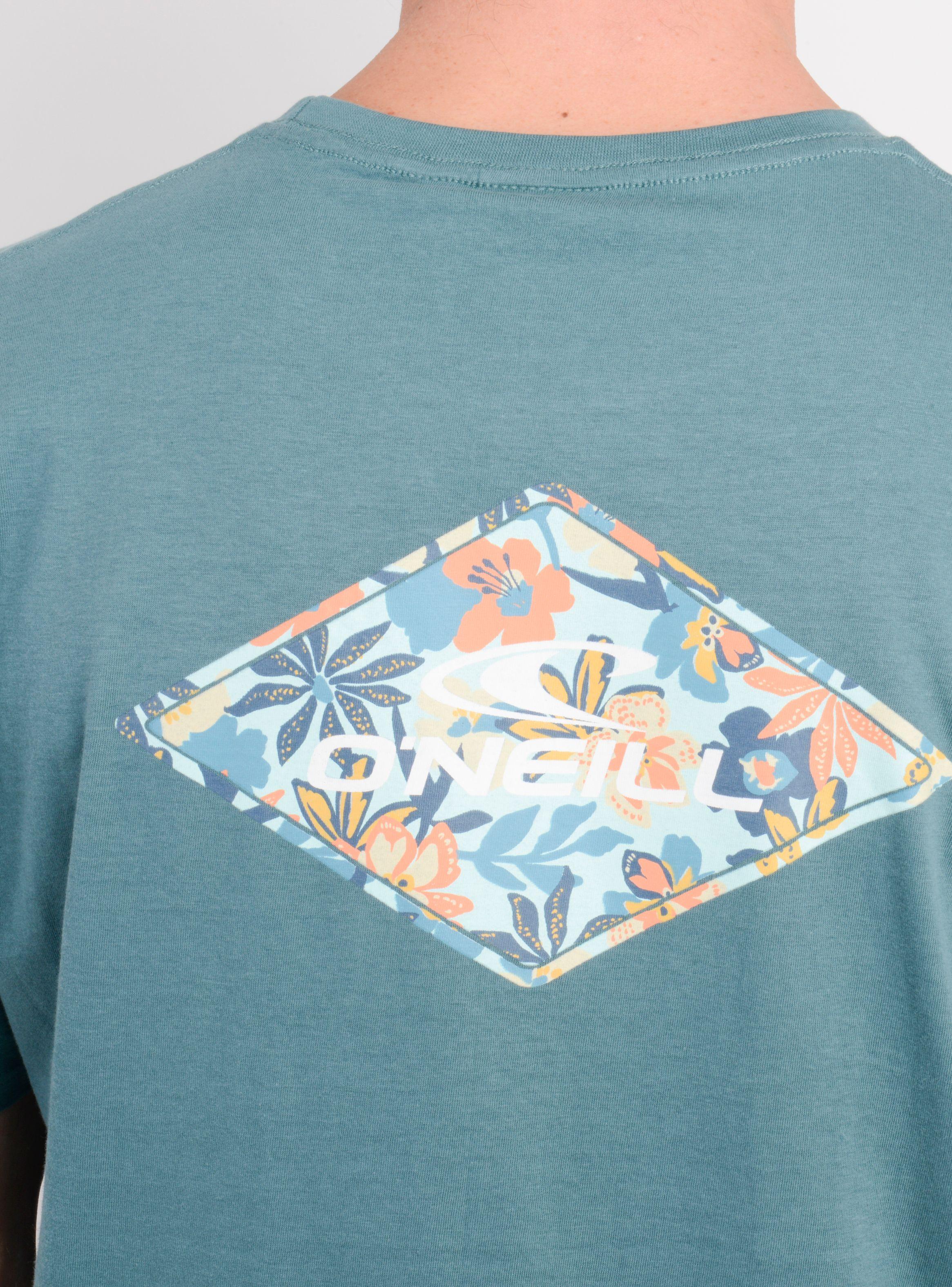 POLERA MANGA CORTA BLENDED VERDE OSCURO-5