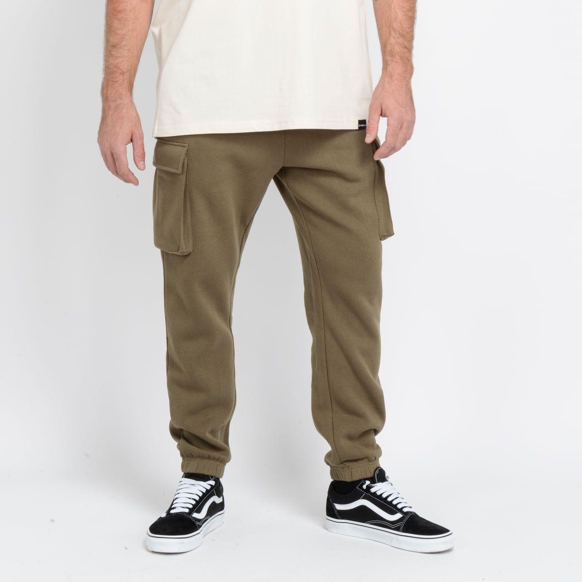 PANTALON CARGO POINT VERDE OSCURO-2