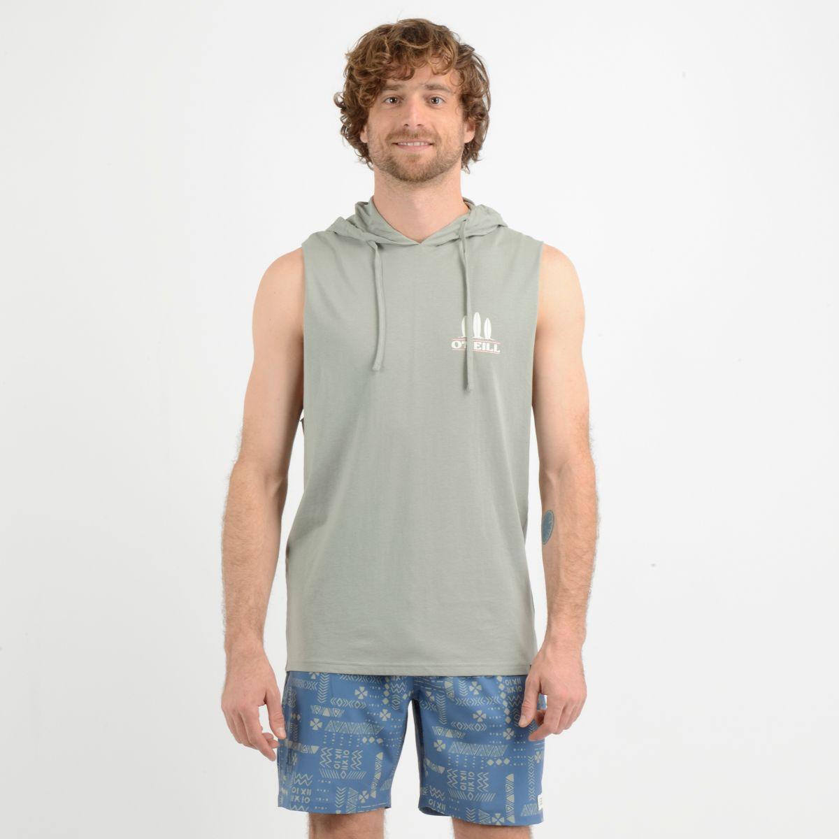 POLERA SIN MANGAS LAMDA TANK VERDE-0