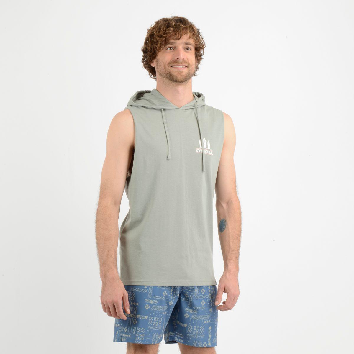 POLERA SIN MANGAS LAMDA TANK VERDE-2