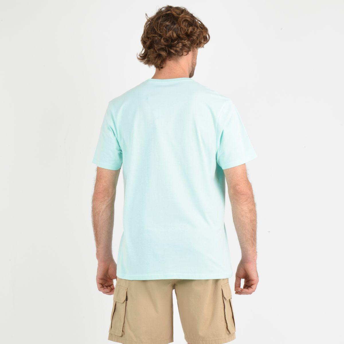 POLERA MANGA CORTA SKEWED AZUL-3