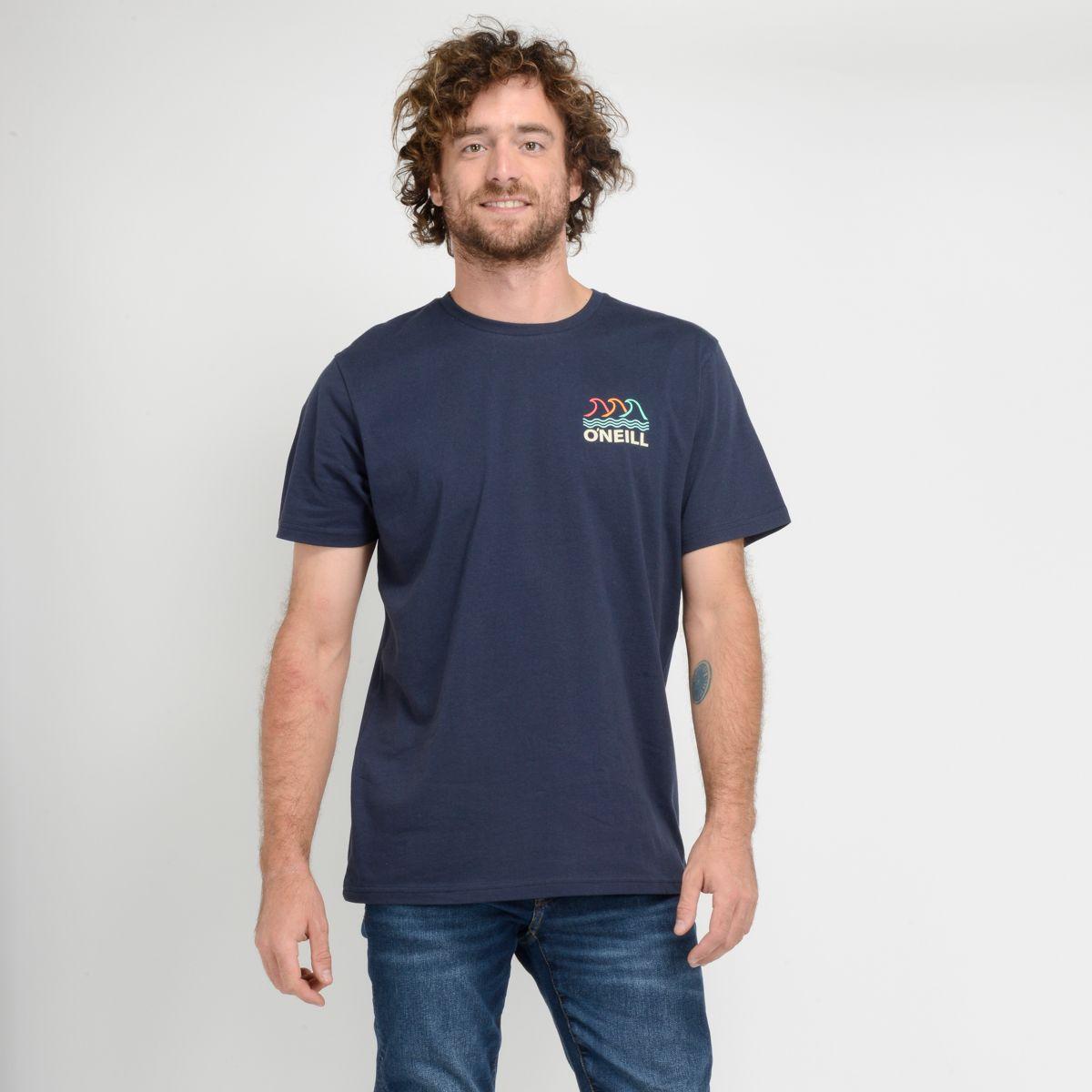 POLERA MANGA CORTA - I23HO065014 AZUL OSCURO-0