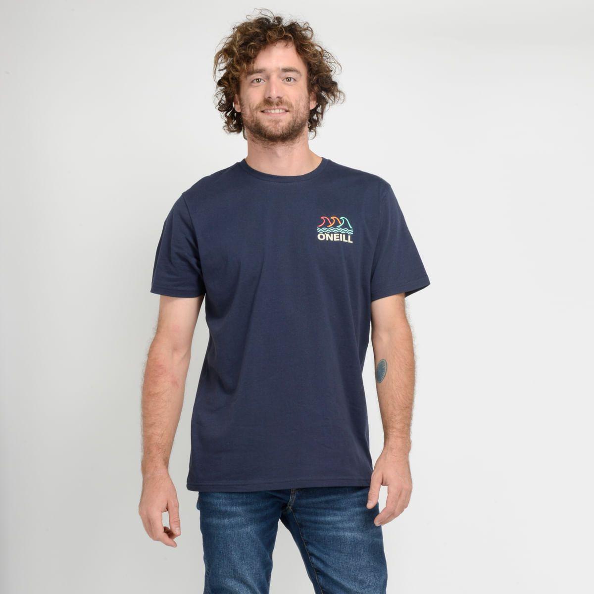 POLERA MANGA CORTA - I23HO065014 AZUL OSCURO-4