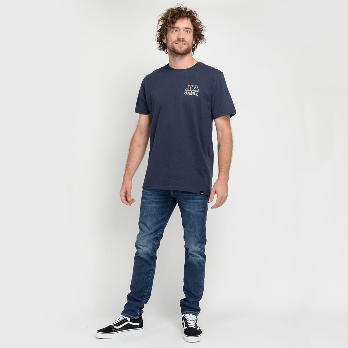 POLERA MANGA CORTA - I23HO065014 AZUL OSCURO-7