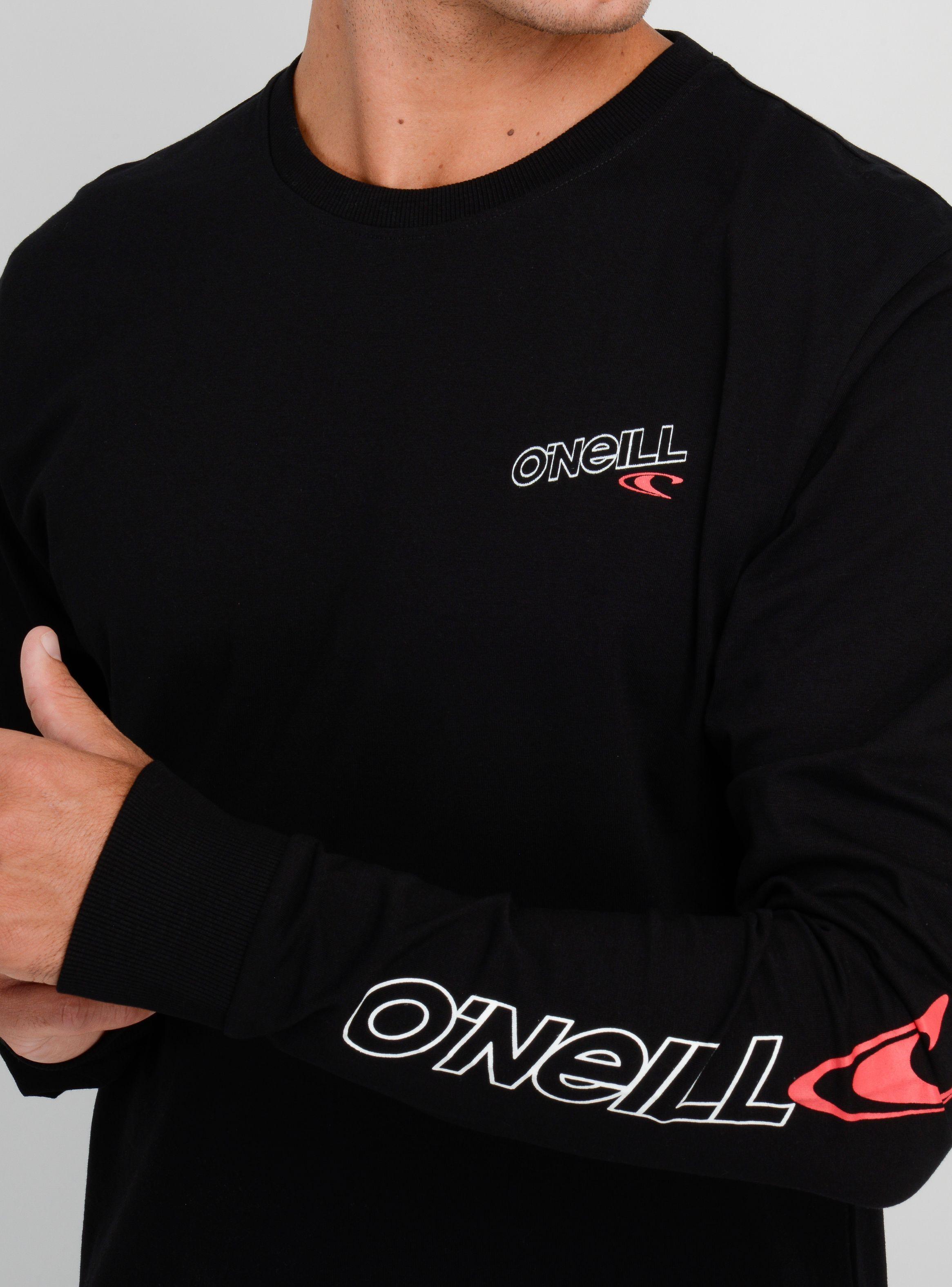 POLERA MANGA LARGA ESSENTIAL 90'S NEGRO-4