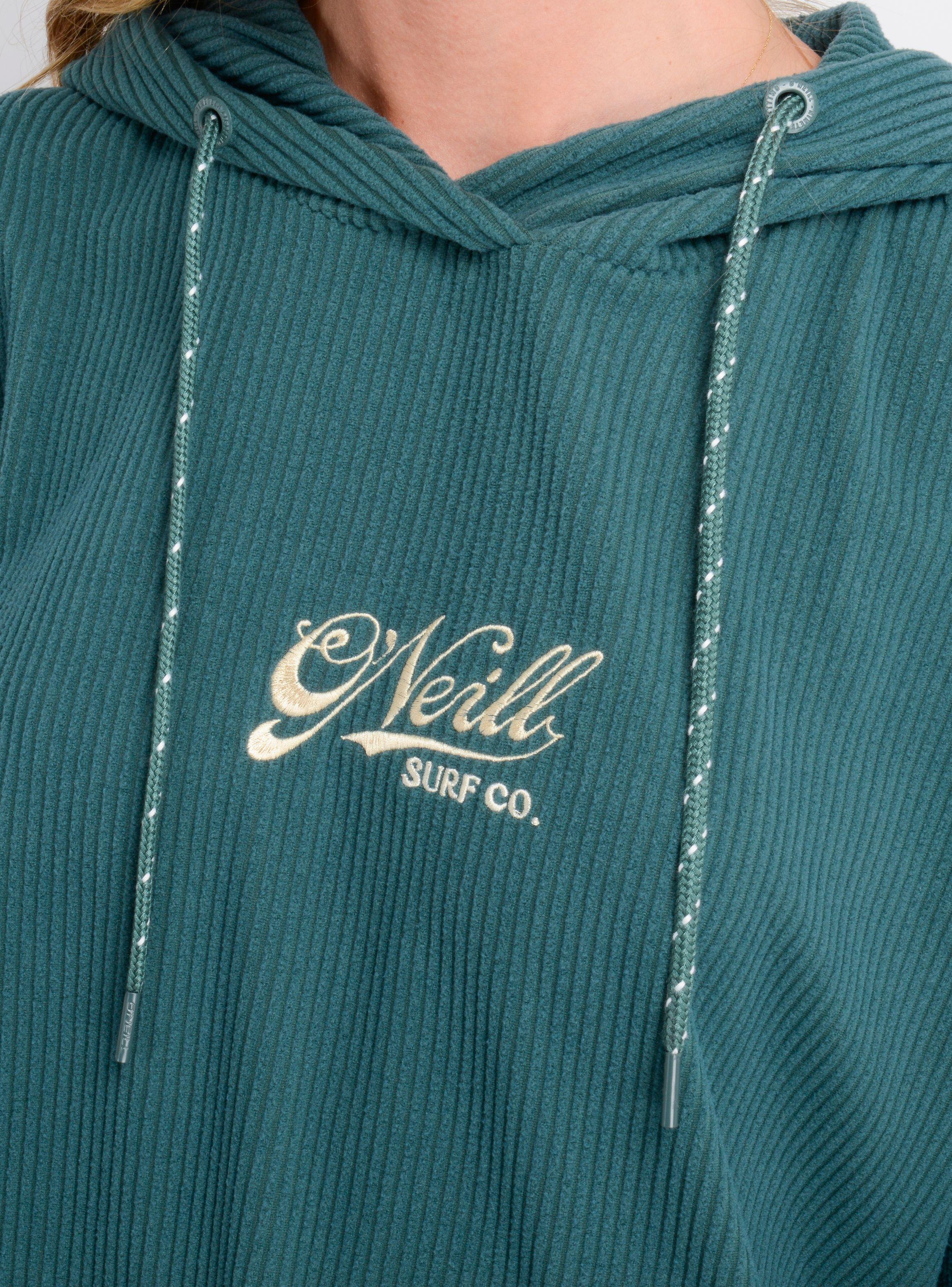 POLERON HOODIE ACANALADO JULY VERDE-4