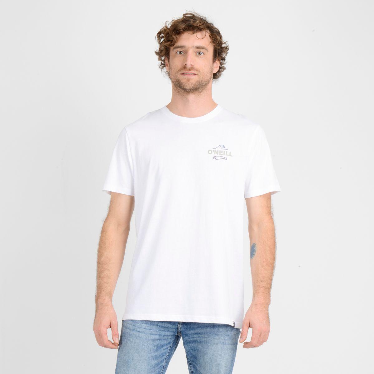 POLERA MANGA CORTA RIPTIDE  BLANCO-0