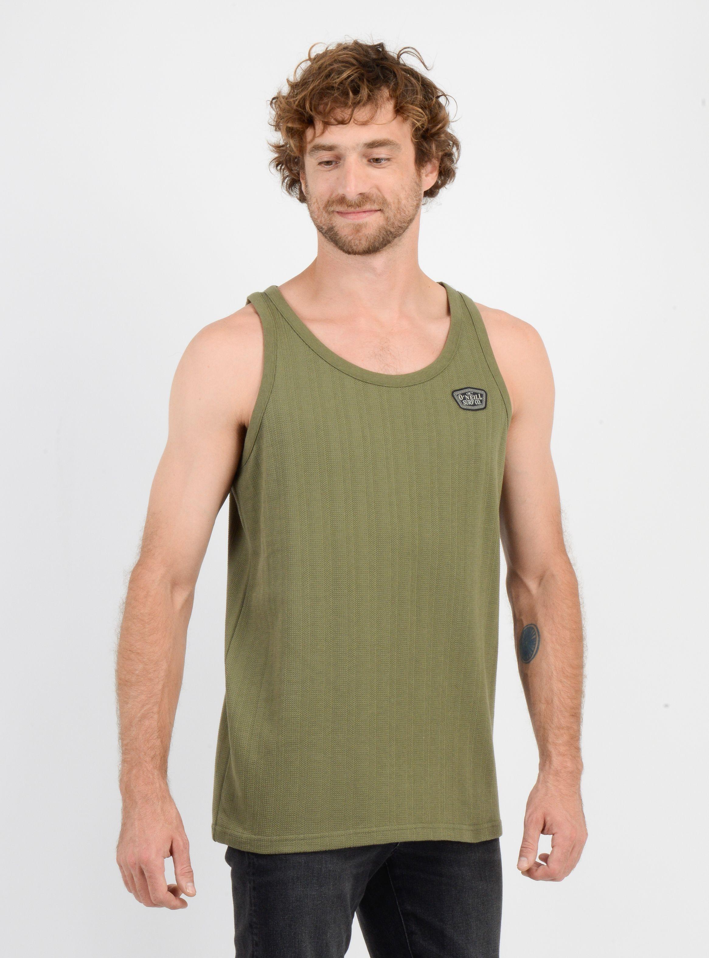 POLERA SIN MANGAS MYTHIC VERDE OSCURO-3