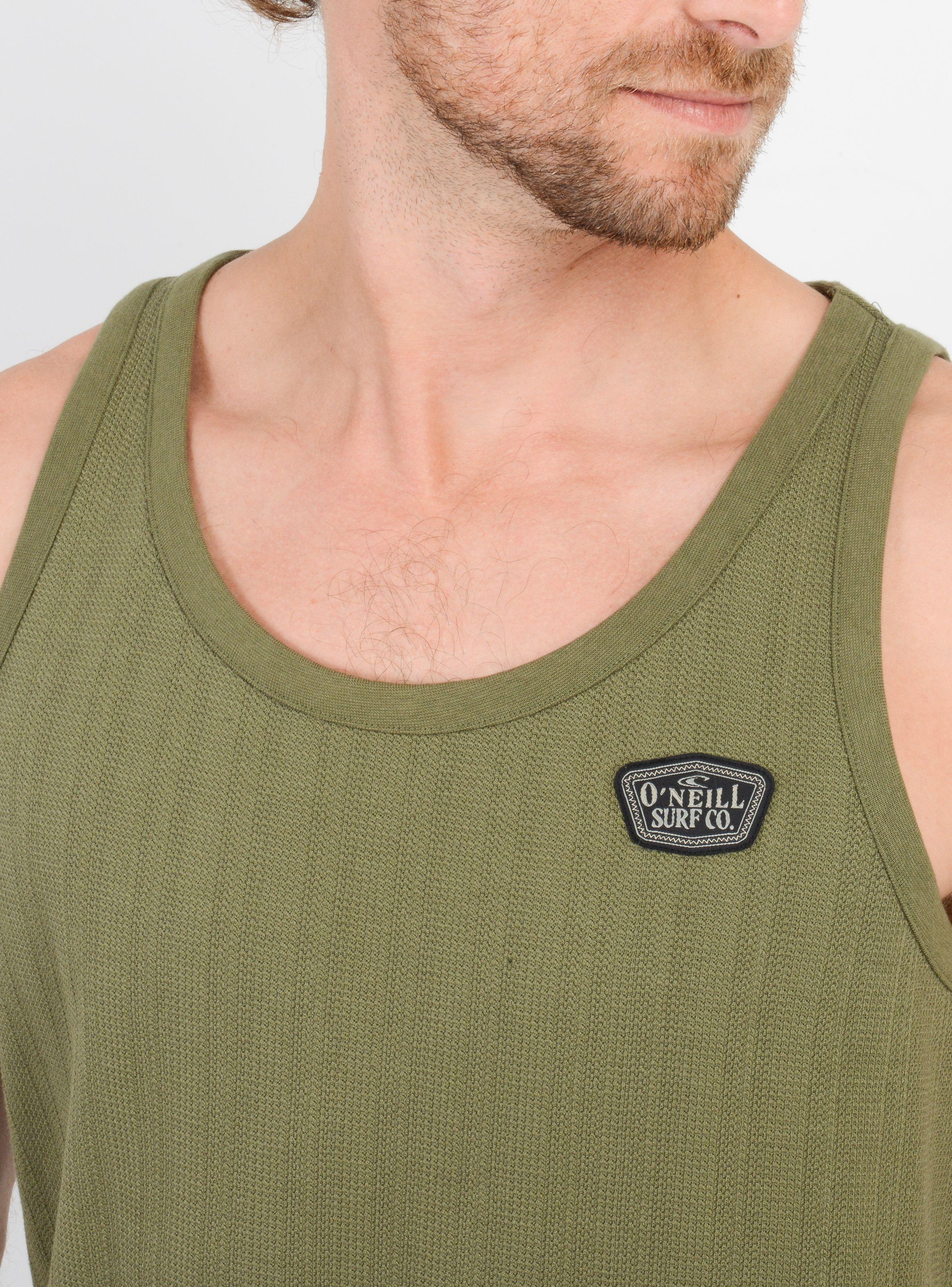 POLERA SIN MANGAS MYTHIC VERDE OSCURO-4