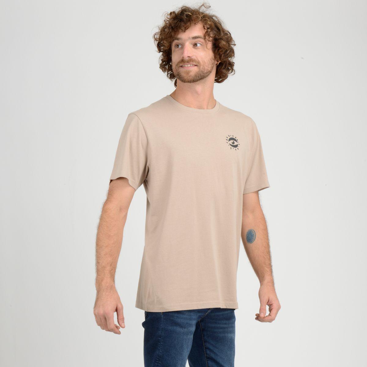 POLERA MANGA CORTA SUMMER  BEIGE OSCURO-1