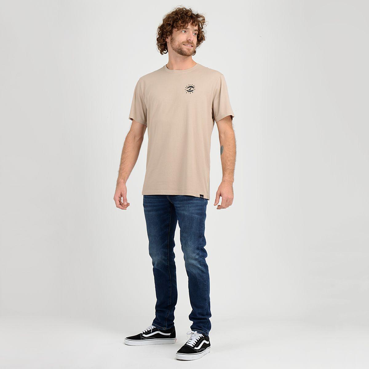 POLERA MANGA CORTA SUMMER  BEIGE OSCURO-3