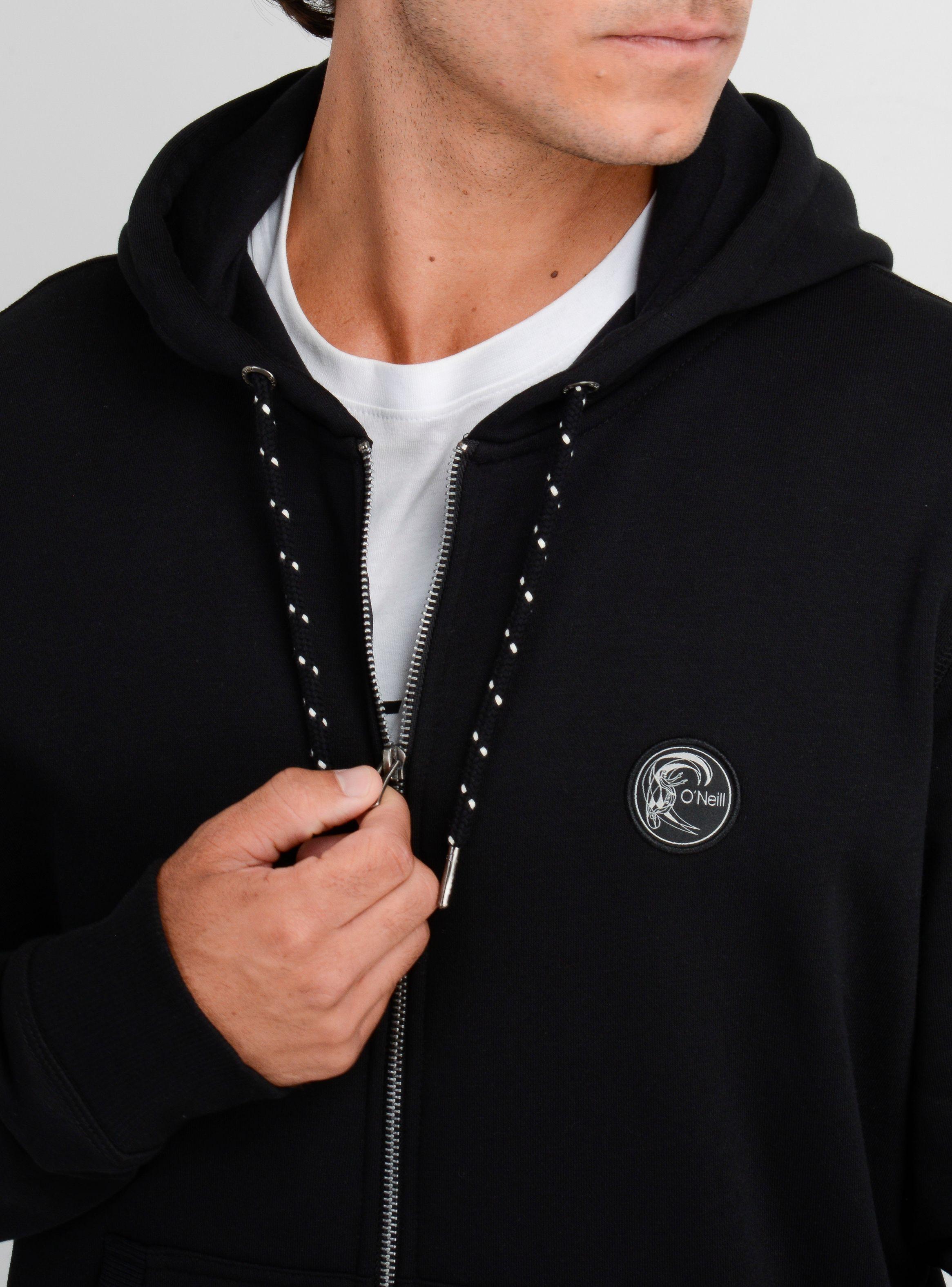 POLERON OG BADGE HOODIE  NEGRO-4