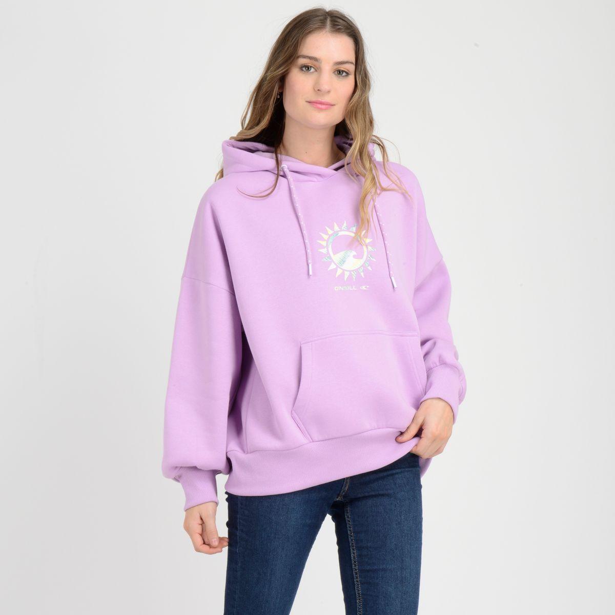 POLERON HODDIE CRAZY  MORADO CLARO-1