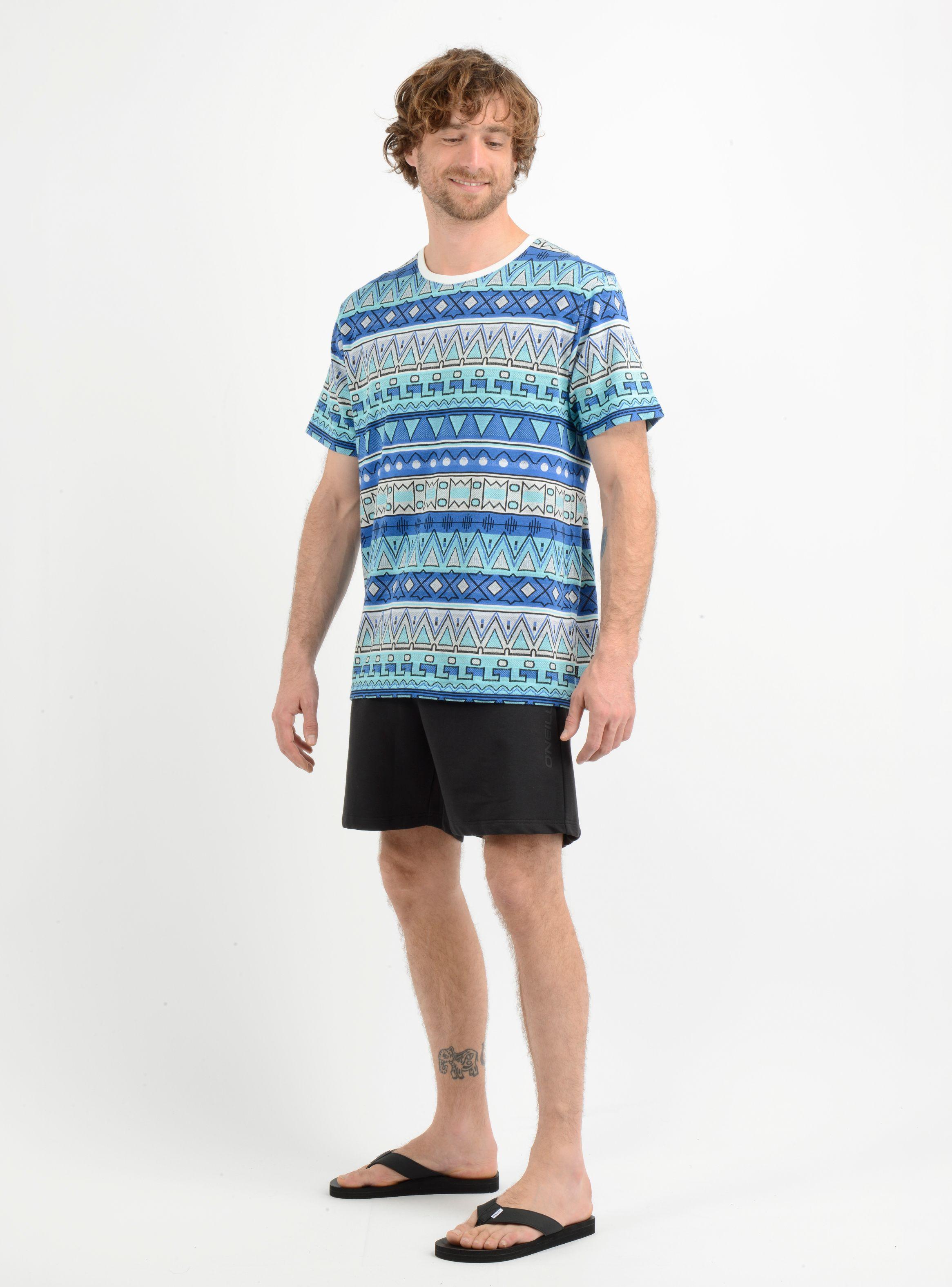 POLERA MANGA CORTA KA STRIPE  AZUL-2